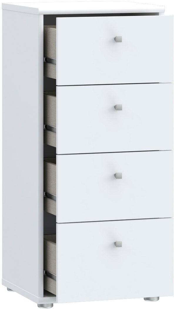 FORTE Commode »Tempra, Kommode, 4 Schubkästen , Höhe 85,5 cm« Largeur 38,6 cm