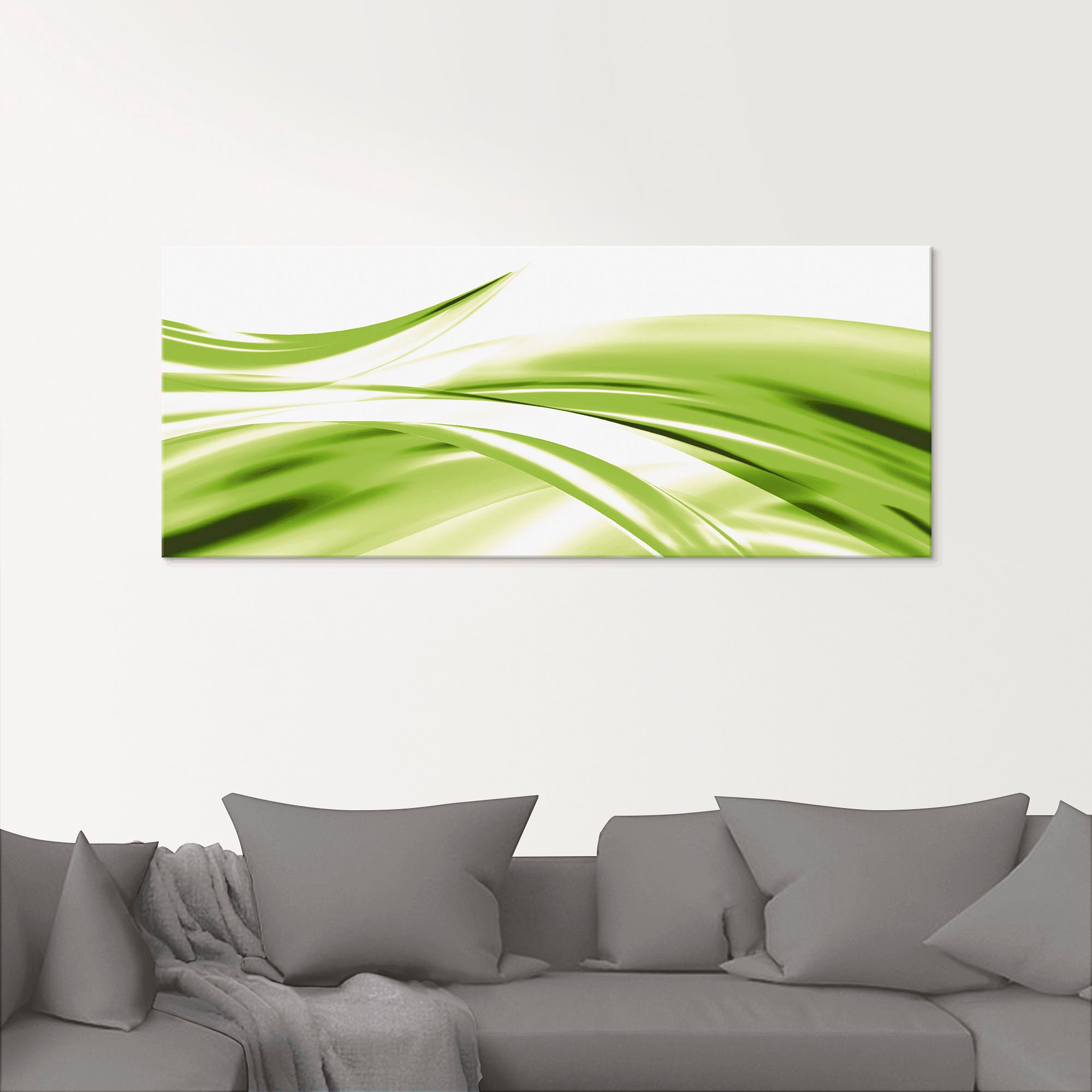 Artland Glasbild »Schöne Welle - Abstrakt«, Gegenstandslos, (1 St.), in verschiedenen Grössen