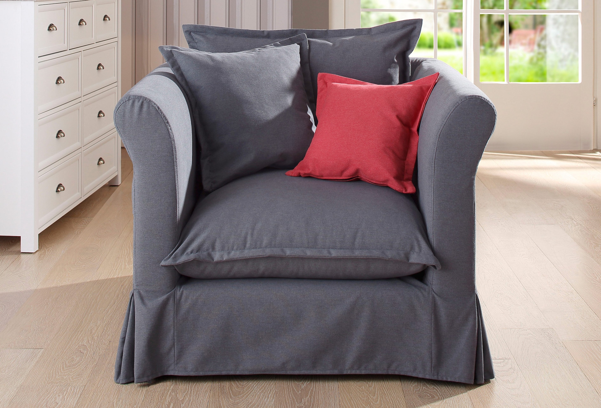 Image of Home affaire Sessel "Luise" Hussenoptik