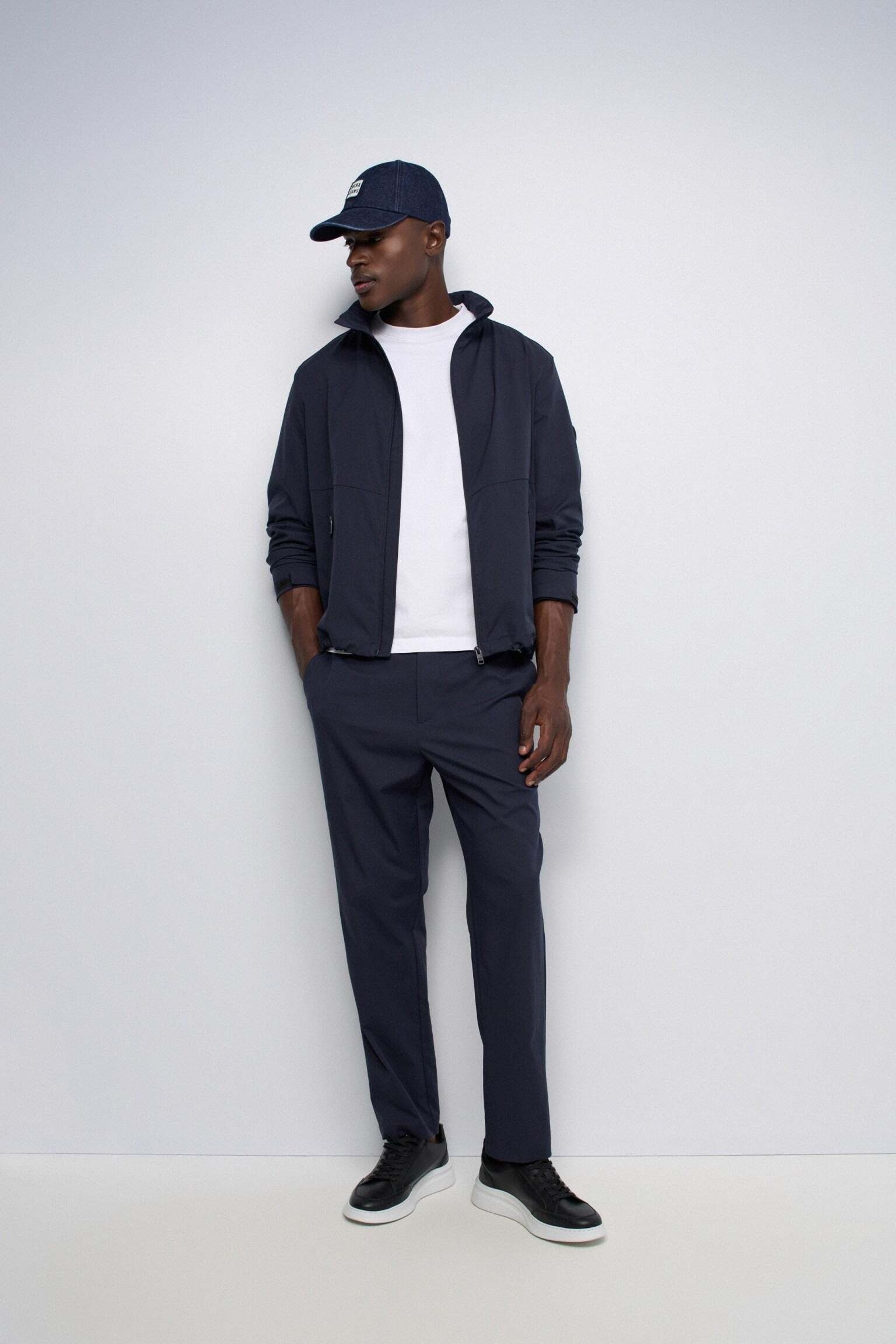 Salsa Veste courte »Salsa Jeans Jacke Overshirt mit versteckter Kapuze«
