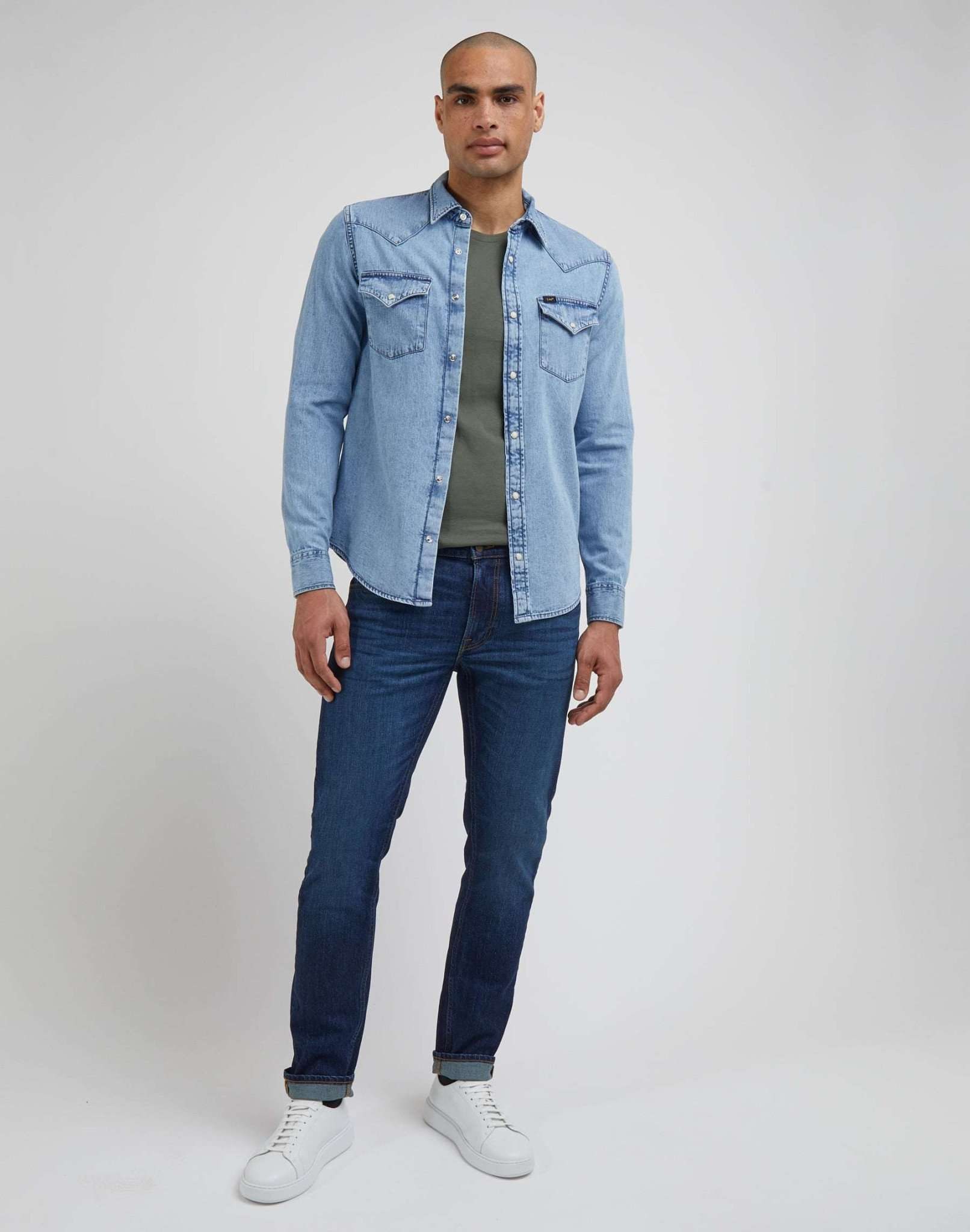 Wrangler Jeanshemd »LEE Hemd Regular Western«