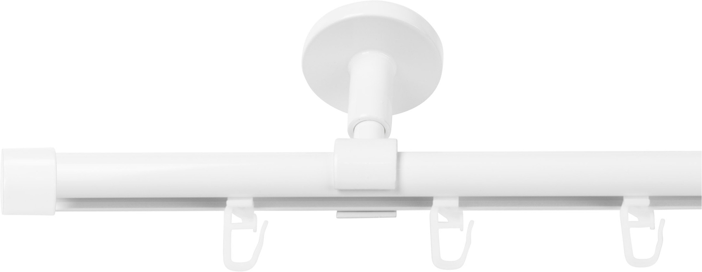 SN DECO GROUP Gardinenstange »Gardinenstange Innenlauf Brest Ø 19 mm, 1-läufig, Fixmass« Ø 19 mm Fixmass;kürzbar