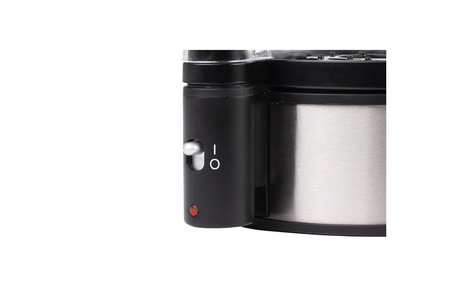 Rommelsbacher Eierkocher »20.ER 400 7 Eier, Silberfarben, Schwarz«, 400 W, Lieferung mit passendem CH-Fixadapter
