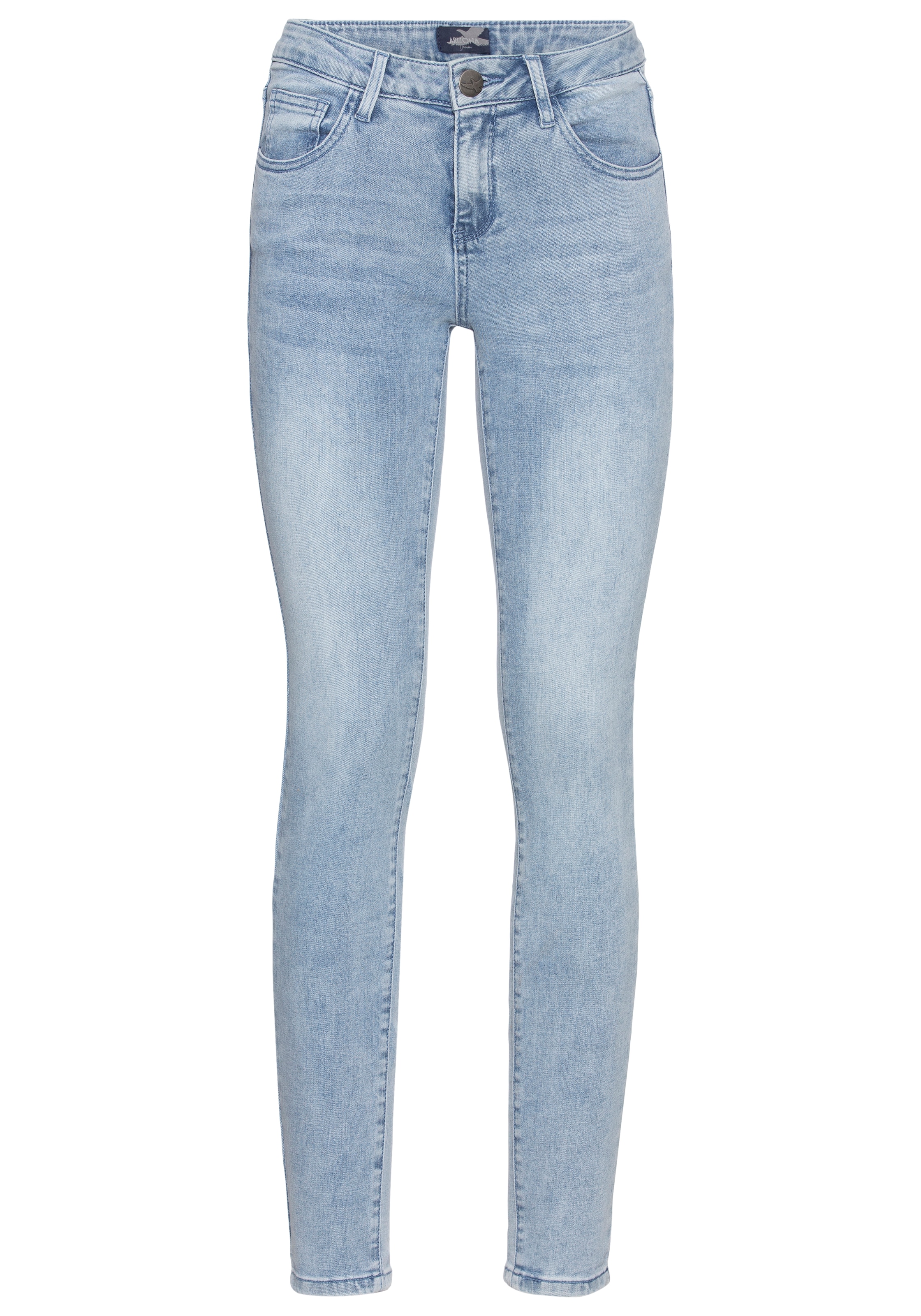 Arizona Skinny-fit-Jeans »Ultra-Stretch«, Mid Waist