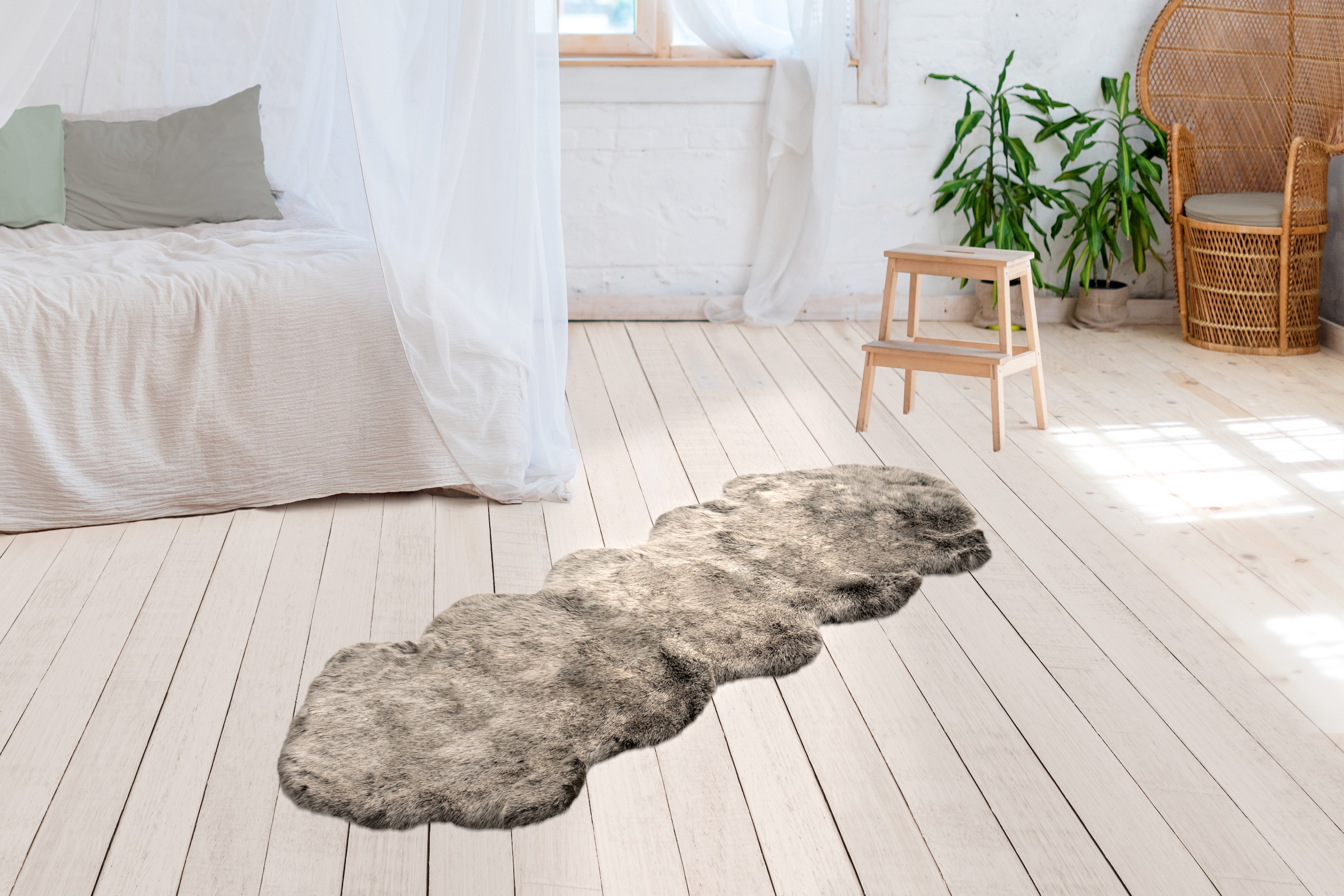 me gusta Tapis »Tender 125« Rectangulaire 52 mm Höhe tapis douillet et confortable, couleurs unies, compatible chauffage au sol