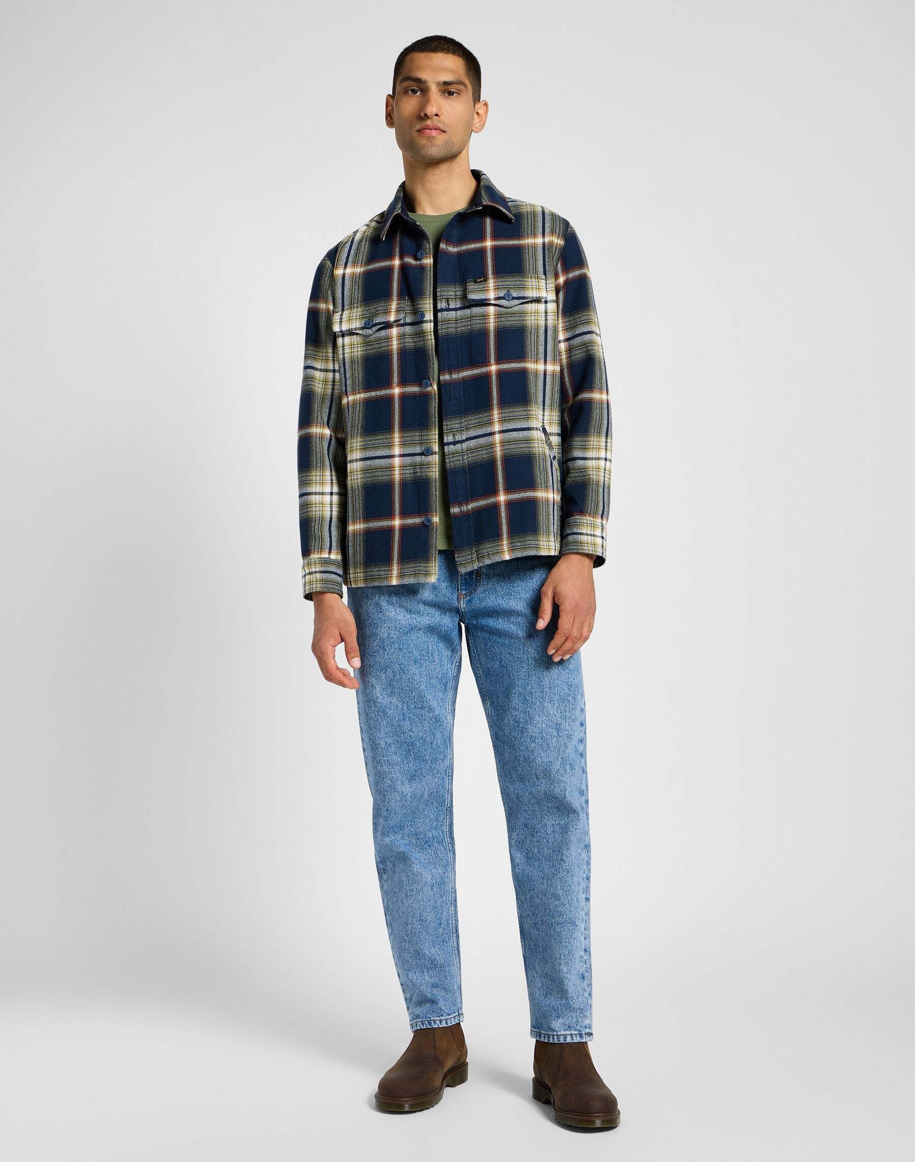 Lee® Langarmhemd »LEE Langarmhemd Flap Pocket Overshirt«