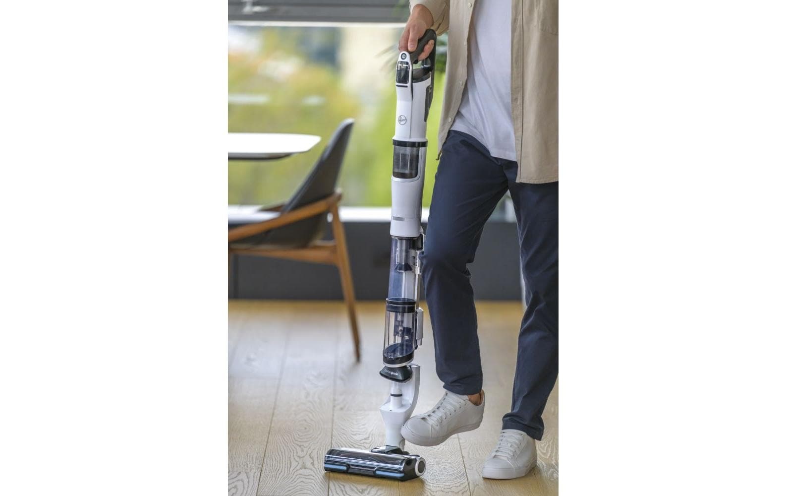 Hoover Akku-Hand-und Stielstaubsauger »HFX20H 11 Chalk White«