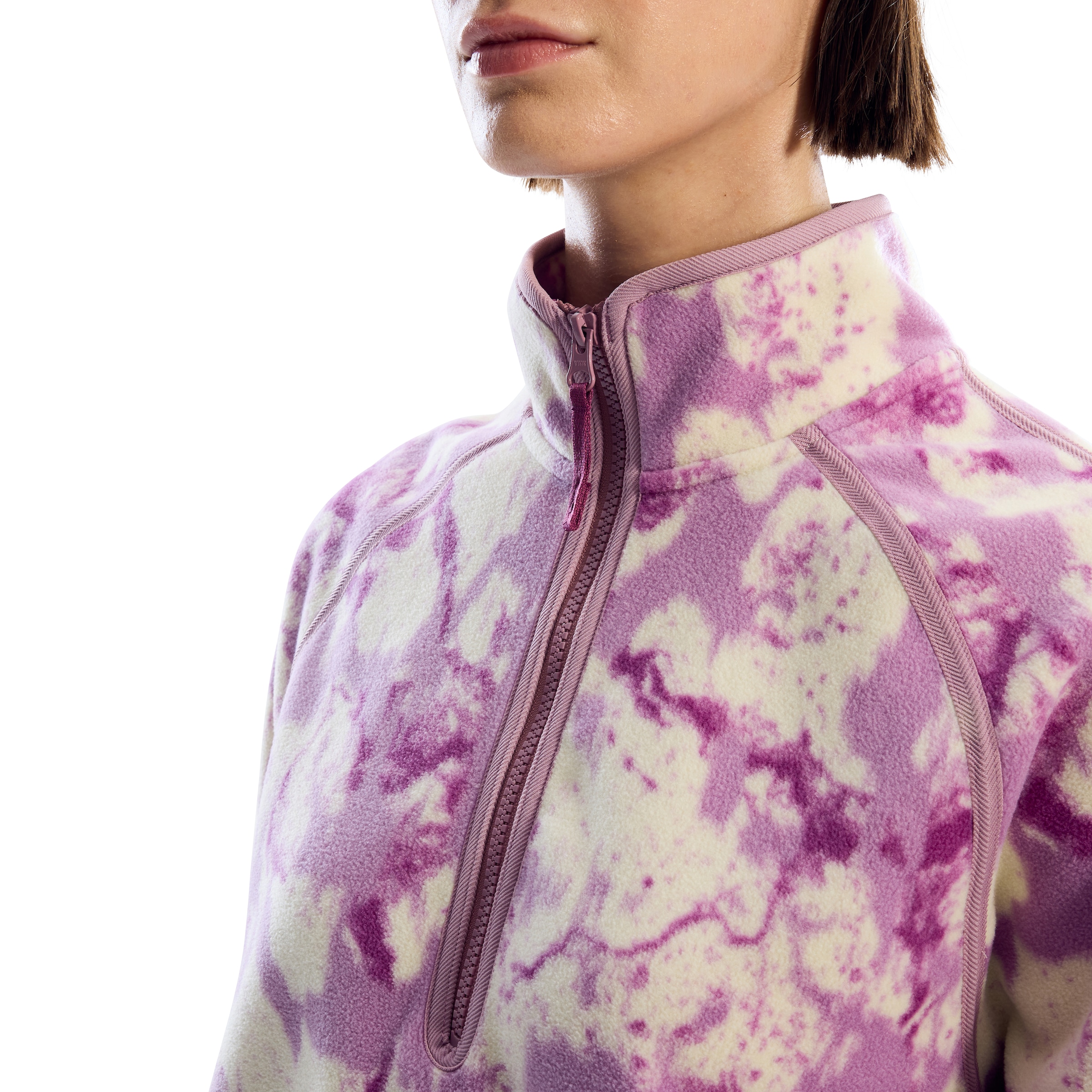 Berghaus Pull en maille polaire »BAMBURGH HZ FLEECE AF« aus Polyester, mit Rundhalsausschnitt, für Sportmode und Outdoormode