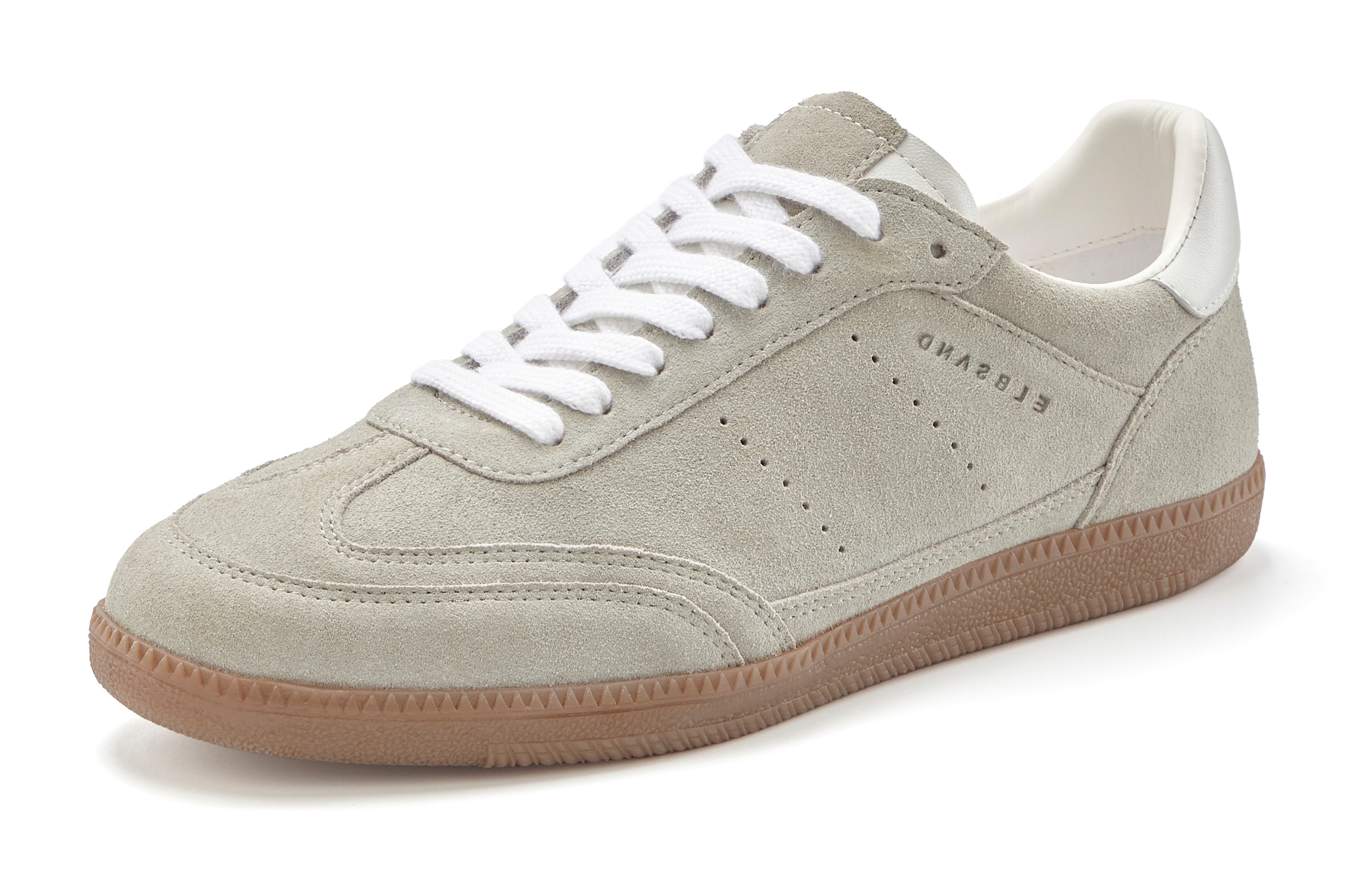 Elbsand Sneaker »Schnürschuh, Retro Sneaker, Lederschuh, Halbschuh, Ledersneaker«  NEU Freizeitschuh, Schnürhalbschuh, Turnschuh aus Leder im Retro-Look