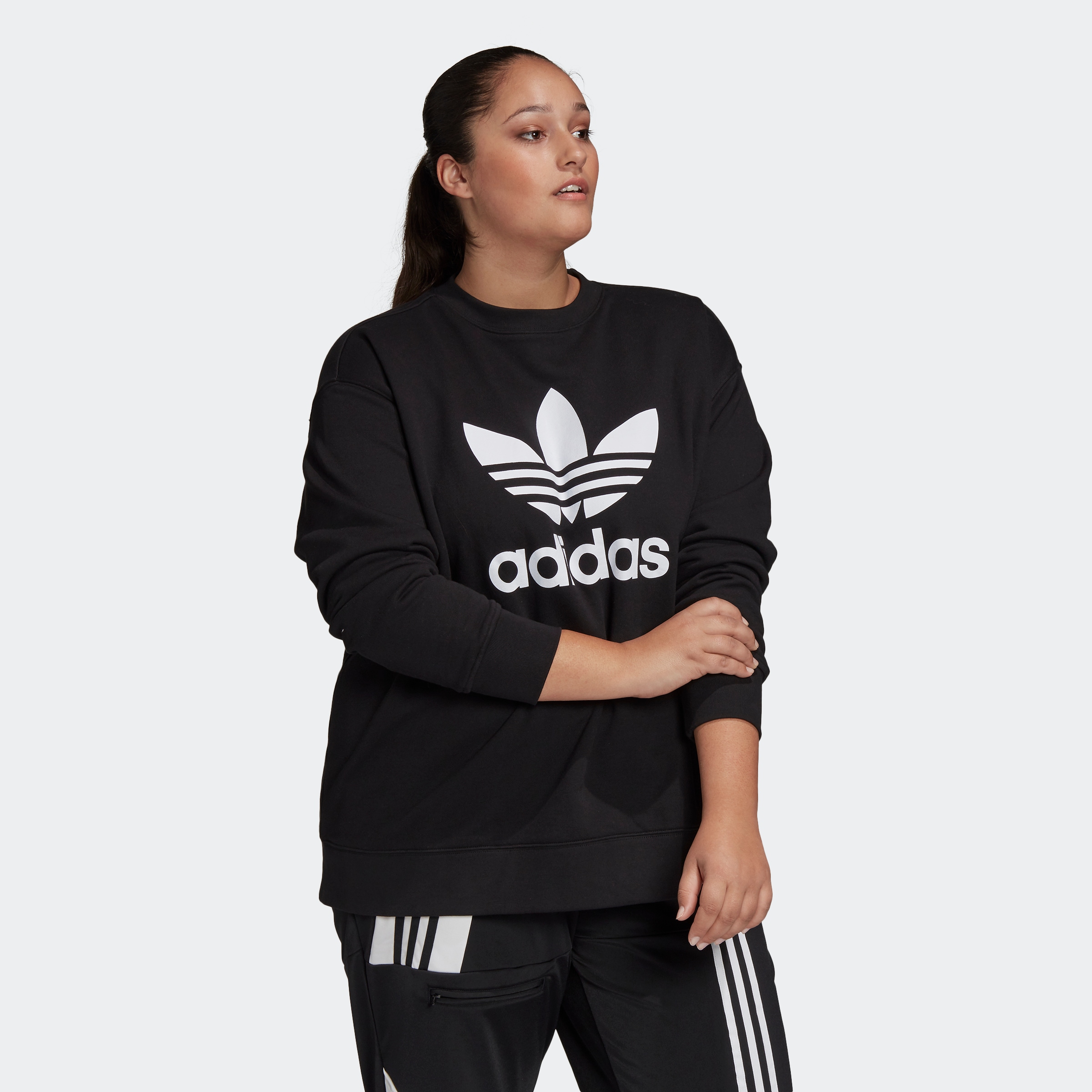 ♕ adidas Originals Sweatshirt »TREFOIL – GROSSE GRÖSSEN« versandkostenfrei  kaufen