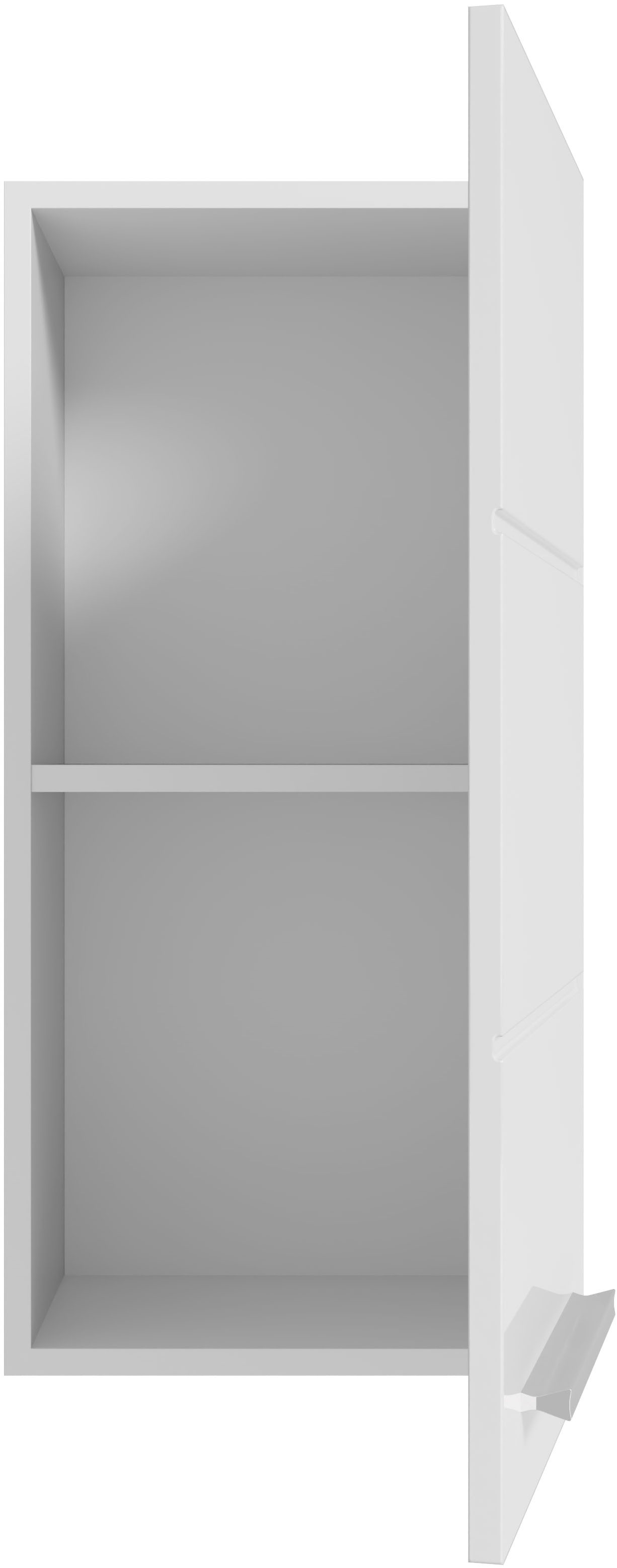 BASIC by Balculina Armoire suspendue »Mandi« 1 cuis tlg. largeur 34 cm, façade laquée brillante