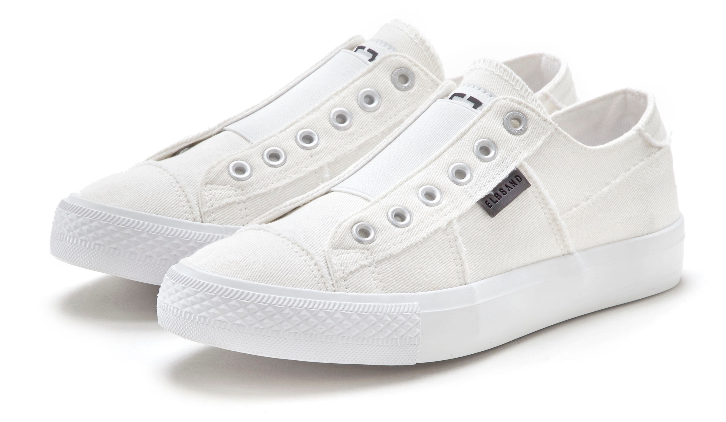 Image of Elbsand Sneaker "Halbschuh, Slipper, Freizeitschuh, Stoffschuhe, Textilschuhe" Slip-On-Sneaker aus Textil zum Reinschlüpfen mit elastischem Einsatz