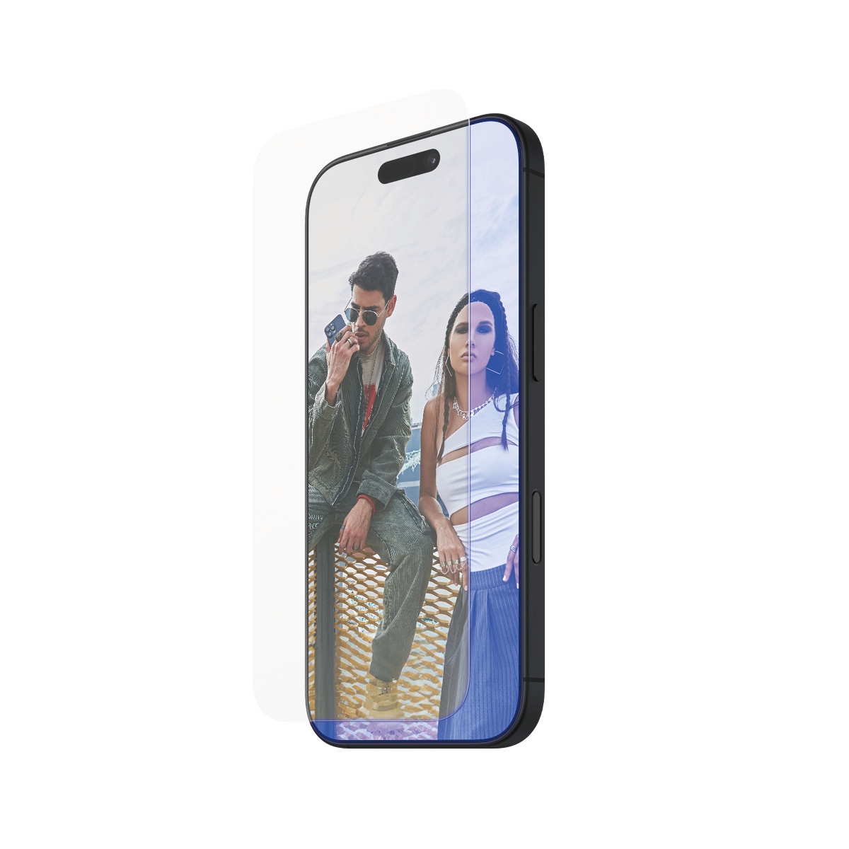 SAFE by PanzerGlass Displayschutzglas »Anti-Blue Light Screen Protection«, für Apple iPhone 16 Plus-Apple iPhone 15 Plus, (1 St.), Displayschutzfolie, Schutzfolie, Bildschirmschutz, kratz- & stossfest