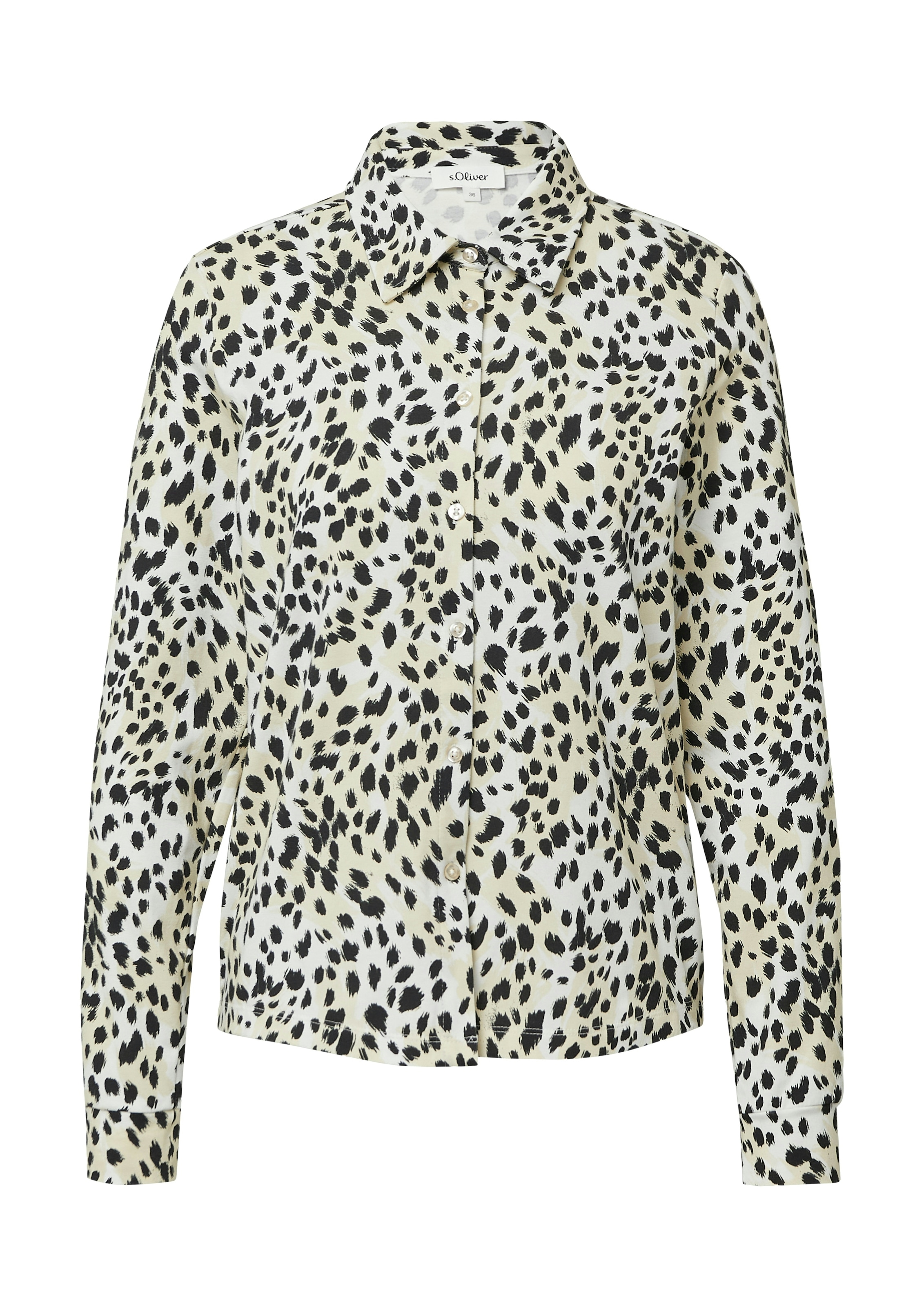 s.Oliver Blouse chemise avec poignets