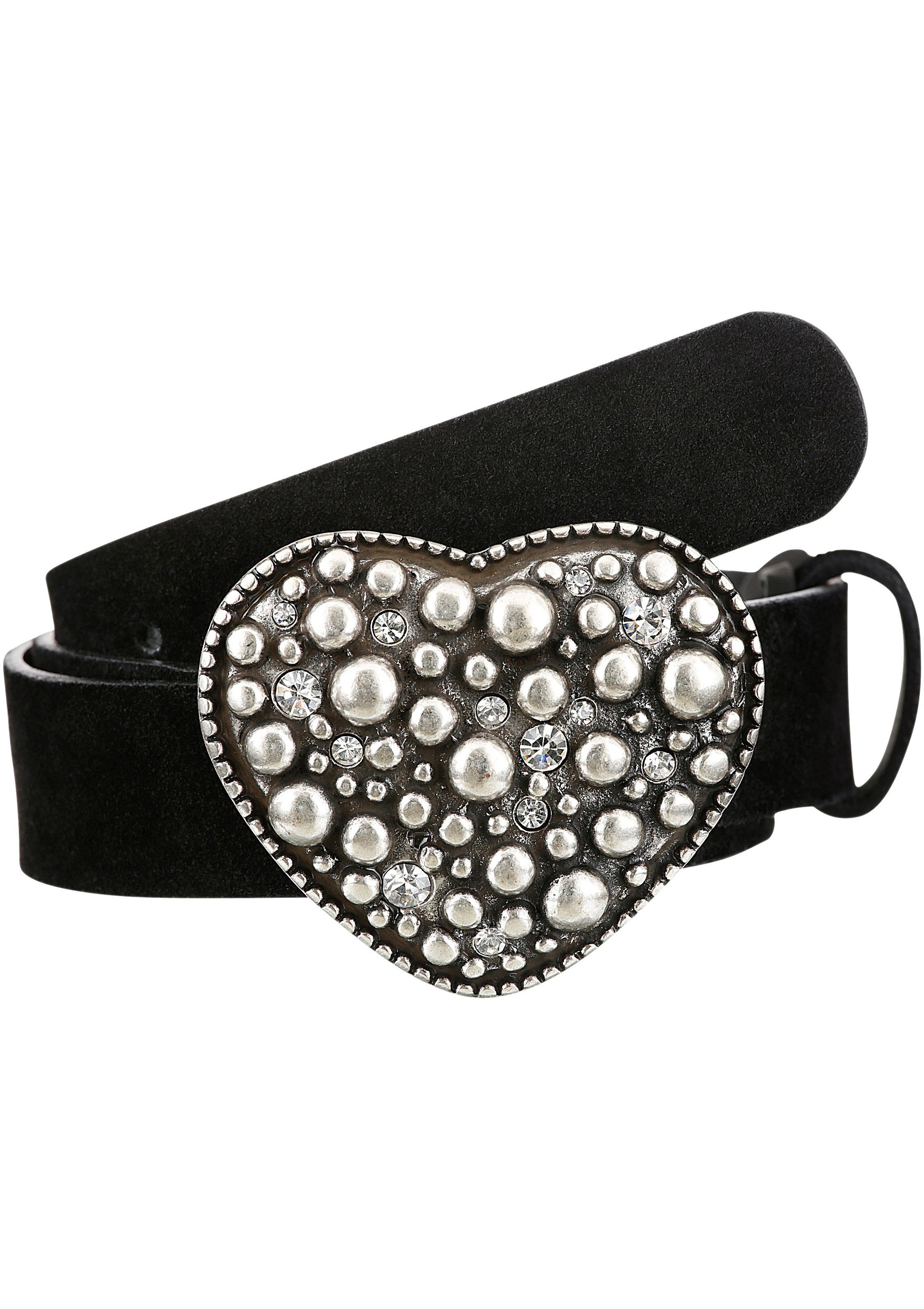 Image of Toni Klimm Ledergürtel, in Veloursoptik bei Ackermann Versand Schweiz