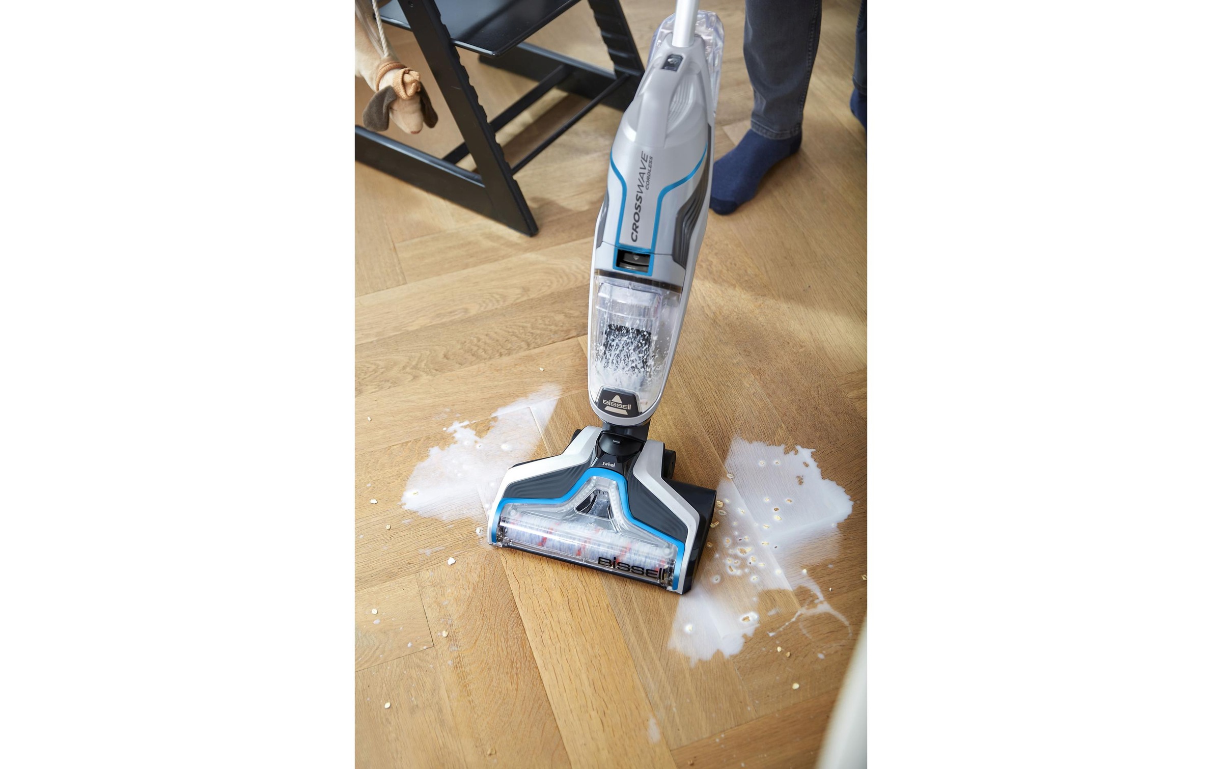 Bissell Nass-Trocken-Akkusauger »CrossWave Cordless«