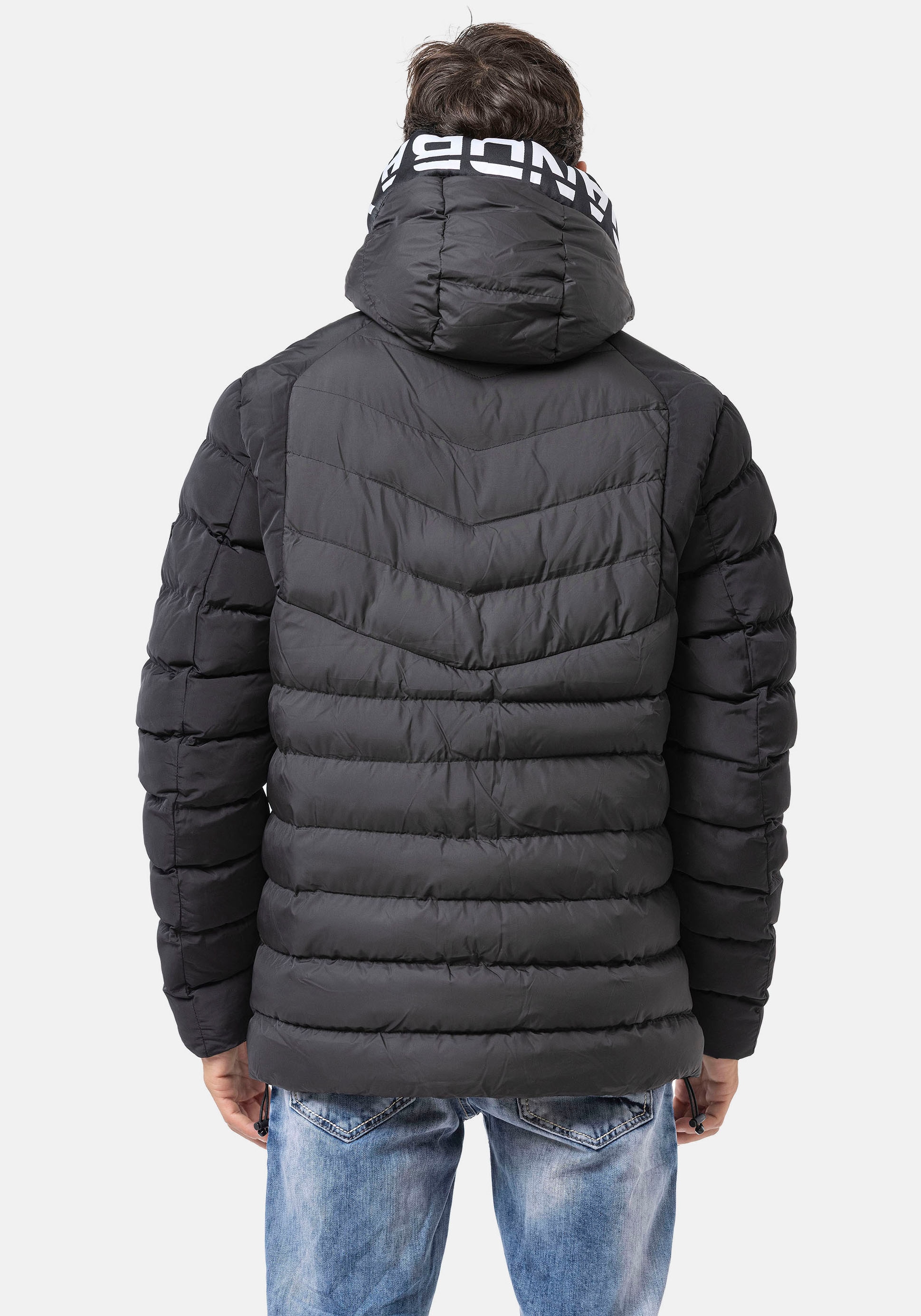 Cipo & Baxx Veste matelassée mit Kapuze