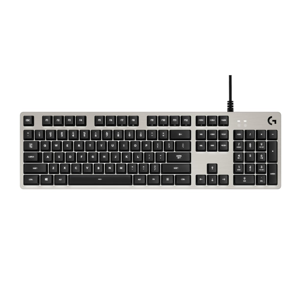 Logitech Gaming-Tastatur »G413 Romer-G Silber«, (Ziffernblock)