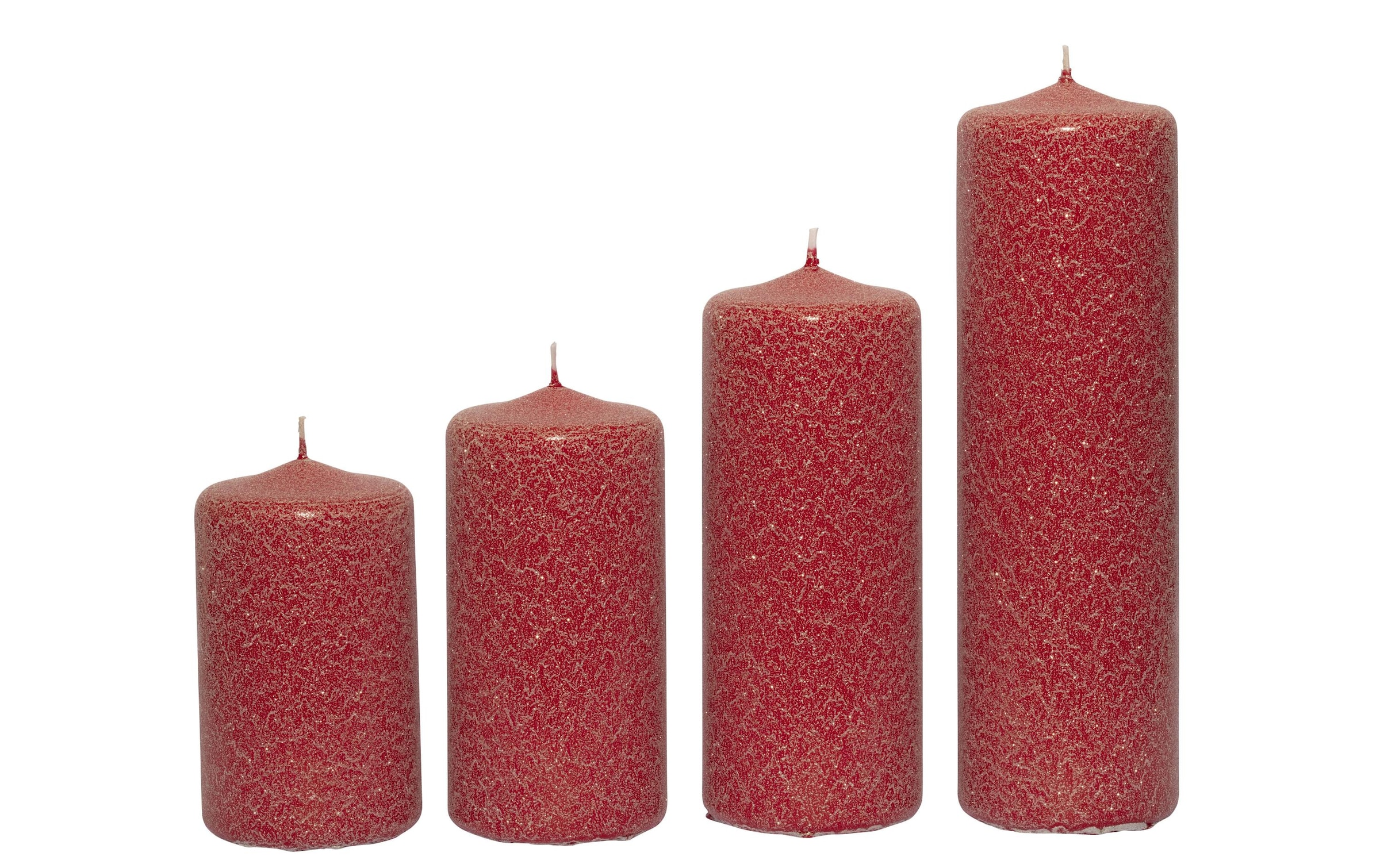 AG Herzog cm Adventskerze Rot« Adventsstufen, günstig Ø 6 Kerzen »Lumi kaufen Zylinder