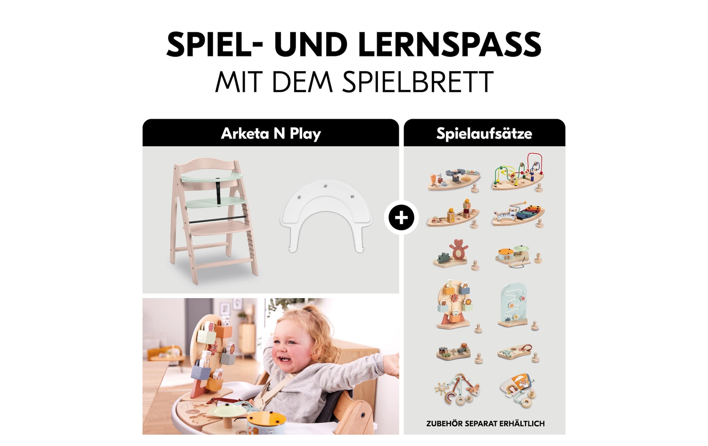 Hauck Hochstuhl »Arketa N Play«