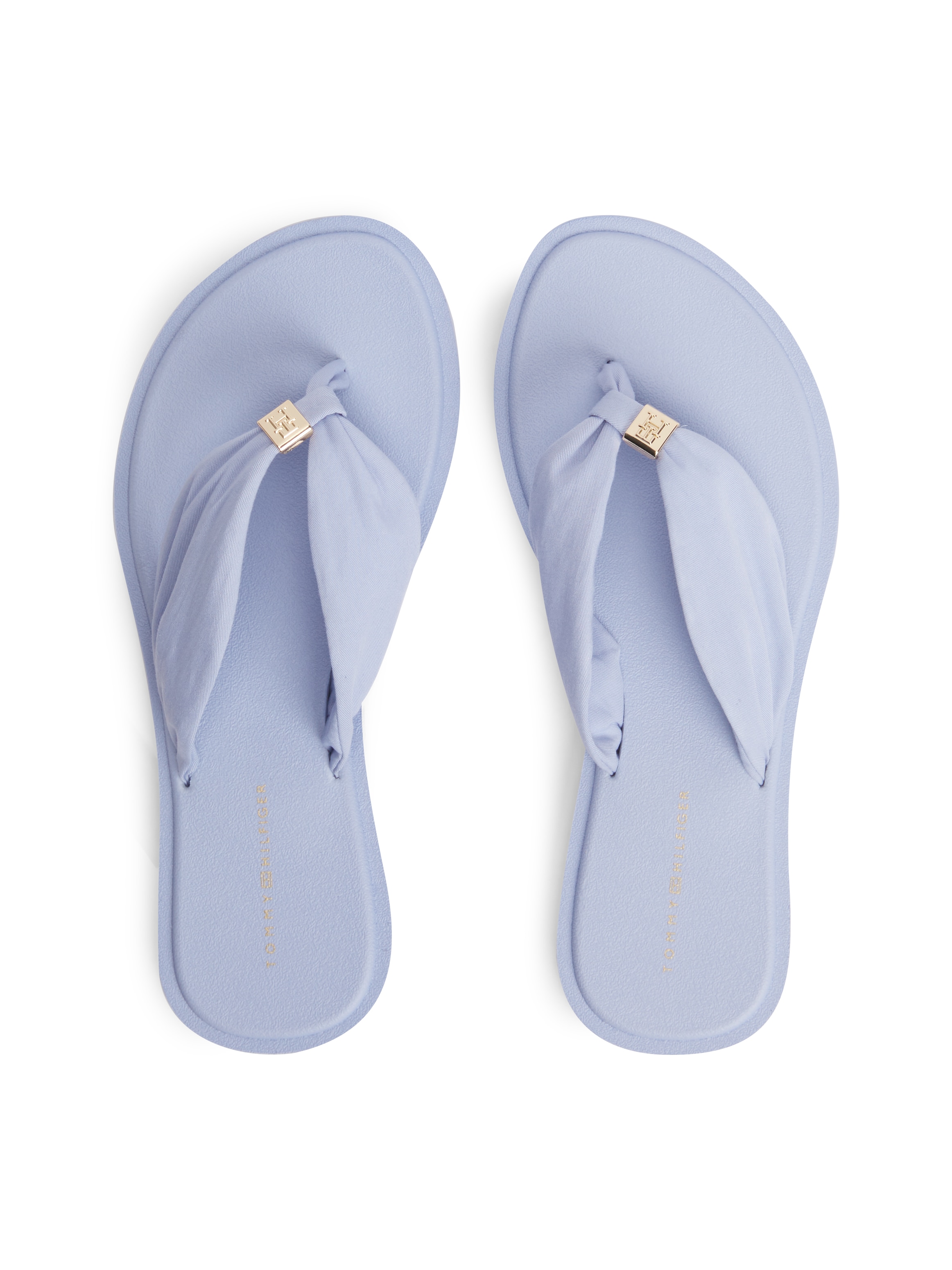 Tommy Hilfiger Séparateur d'orteils »TH SCANDI SOFT SUMMER SANDAL«  Sommerschuh, Strandschuh mit Schmuckelement