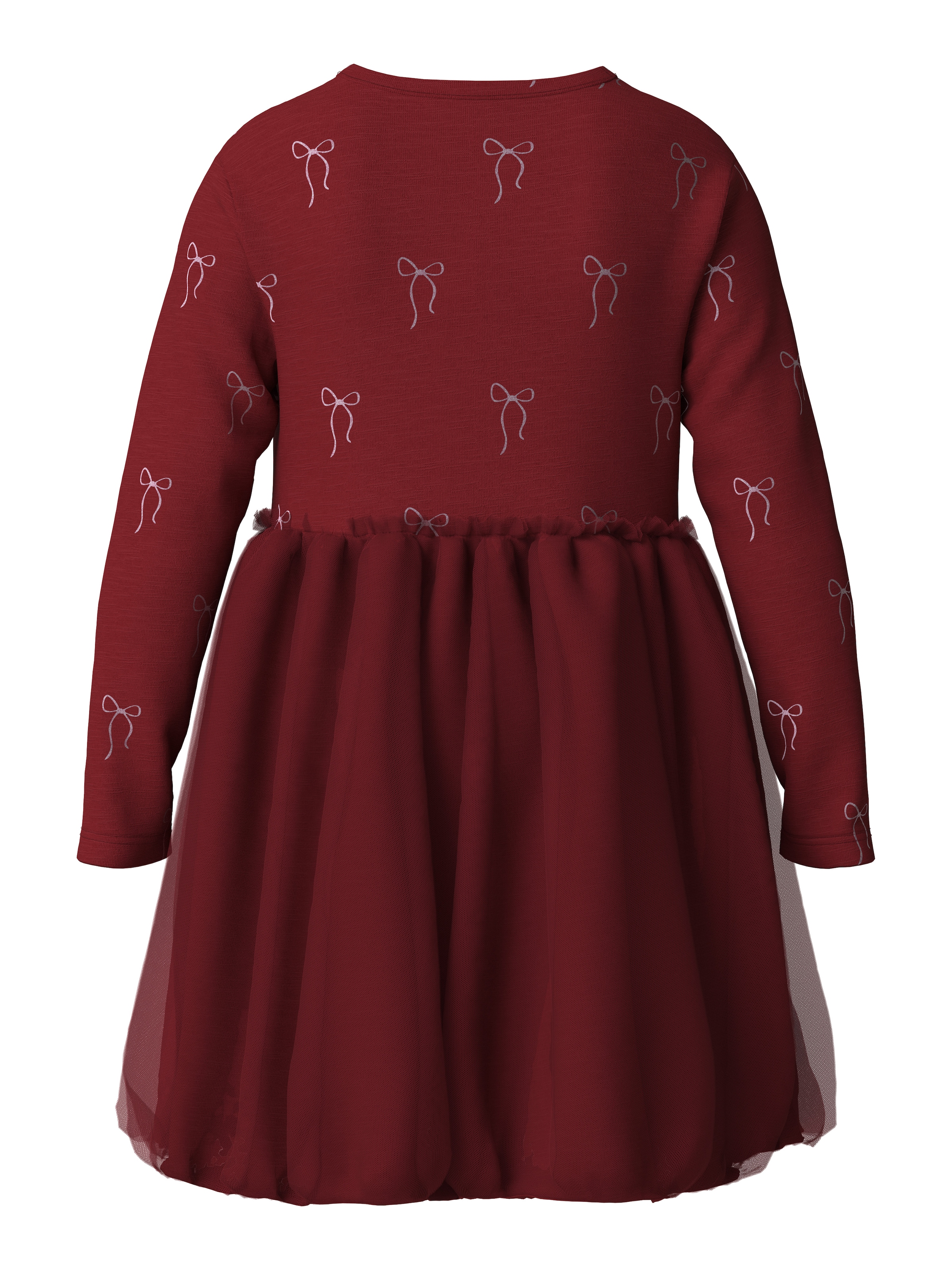 Name It Minikleid »NMFRI LS DRESS« Weihnachten, Baumwollmischung, regular fit