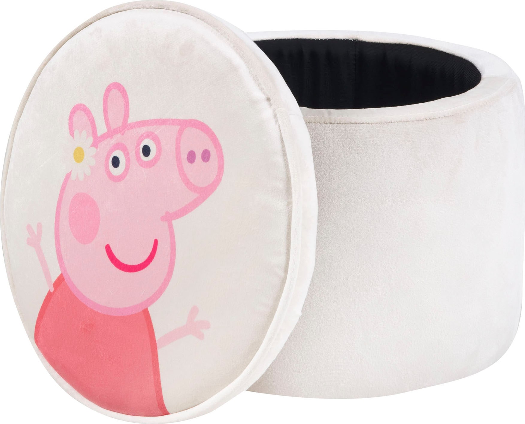 roba® Tabouret pour enfants »Peppa Pig, rund«