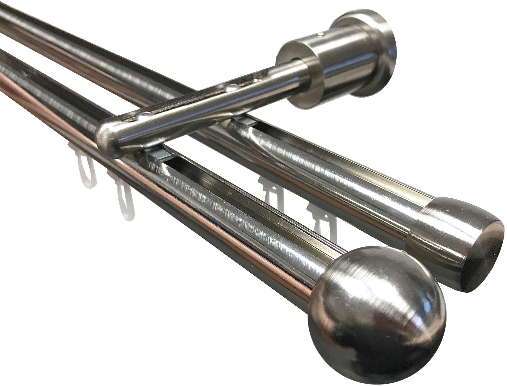 Image of indeko Gardinenstange »Colombes«, 2 läufig-läufig, Wunschmasslänge bei Ackermann Versand Schweiz