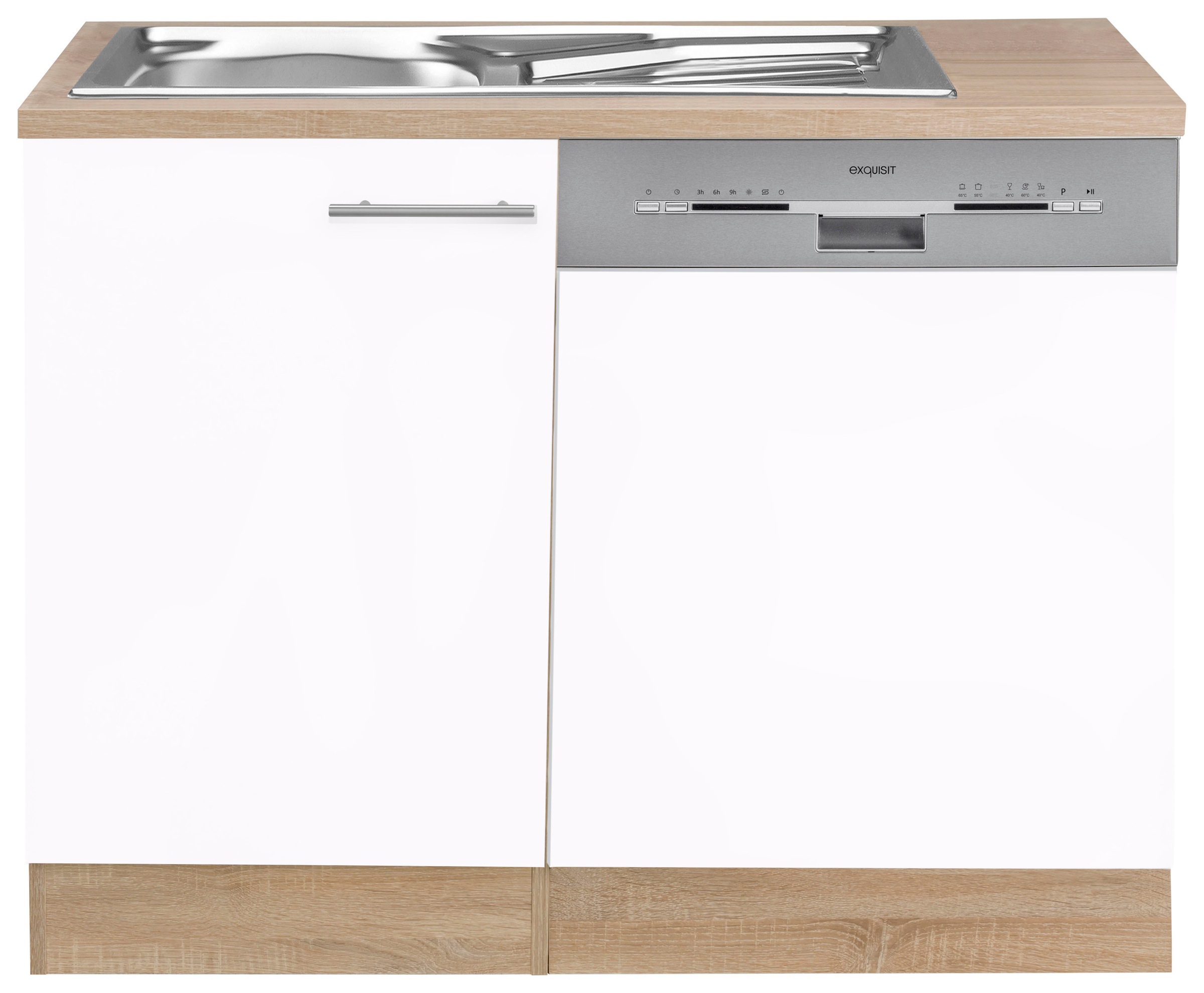 OPTIFIT Spülenschrank "Kalmar", mit Tür/Sockel für Geschirrspüler