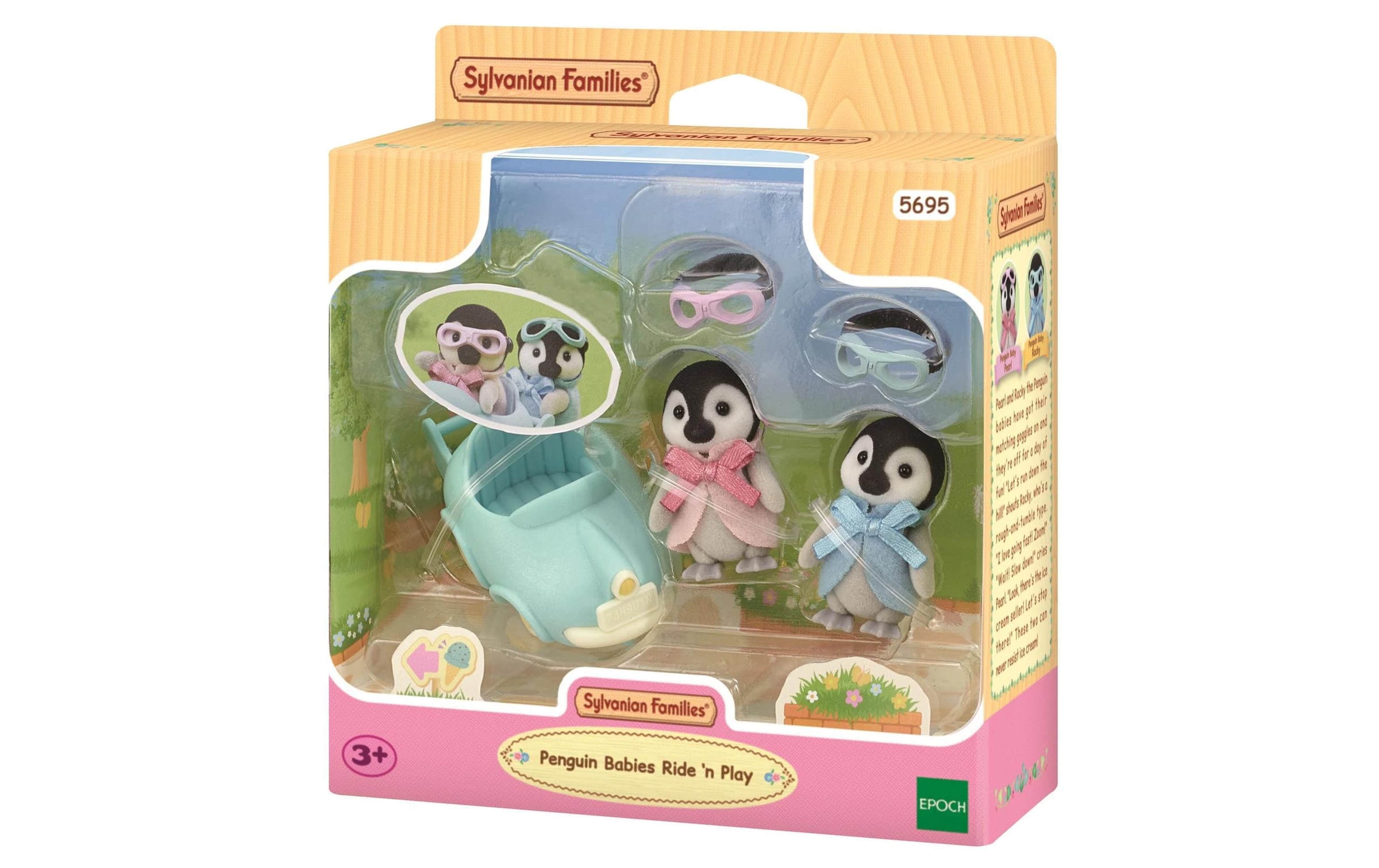 Sylvanian Families Spielfigur »Pinguin Fahr- und Spielset«