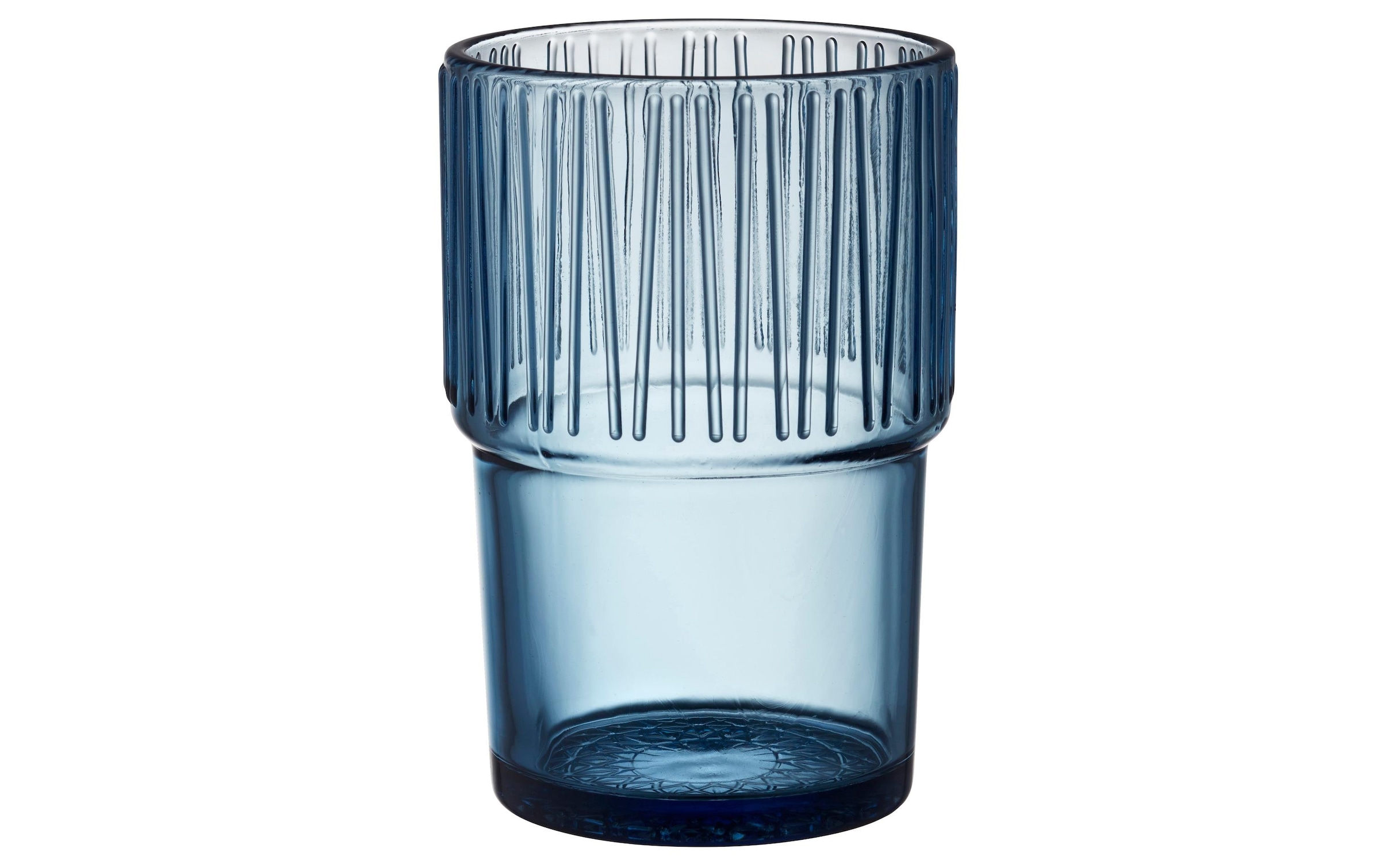 Bitz Verre à latte macchiato »Macchiato Becher Kusintha 380 ml, 4 Stück, Blau«