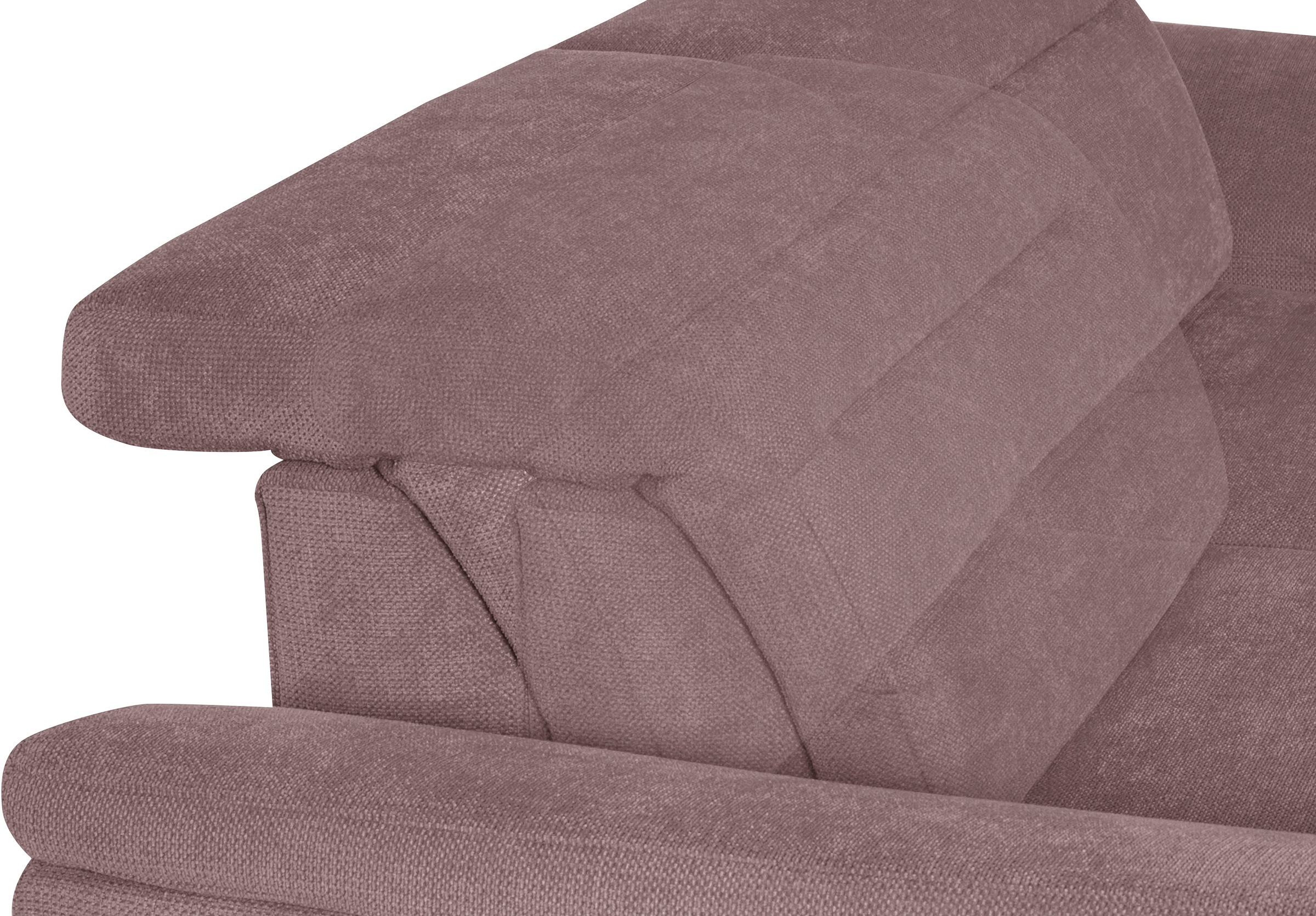 sit&more 2,5-Sitzer »Percy«, 15 cm Fusshöhe, Sitztiefenverstellung, wahlweise Kopfteilverstellung