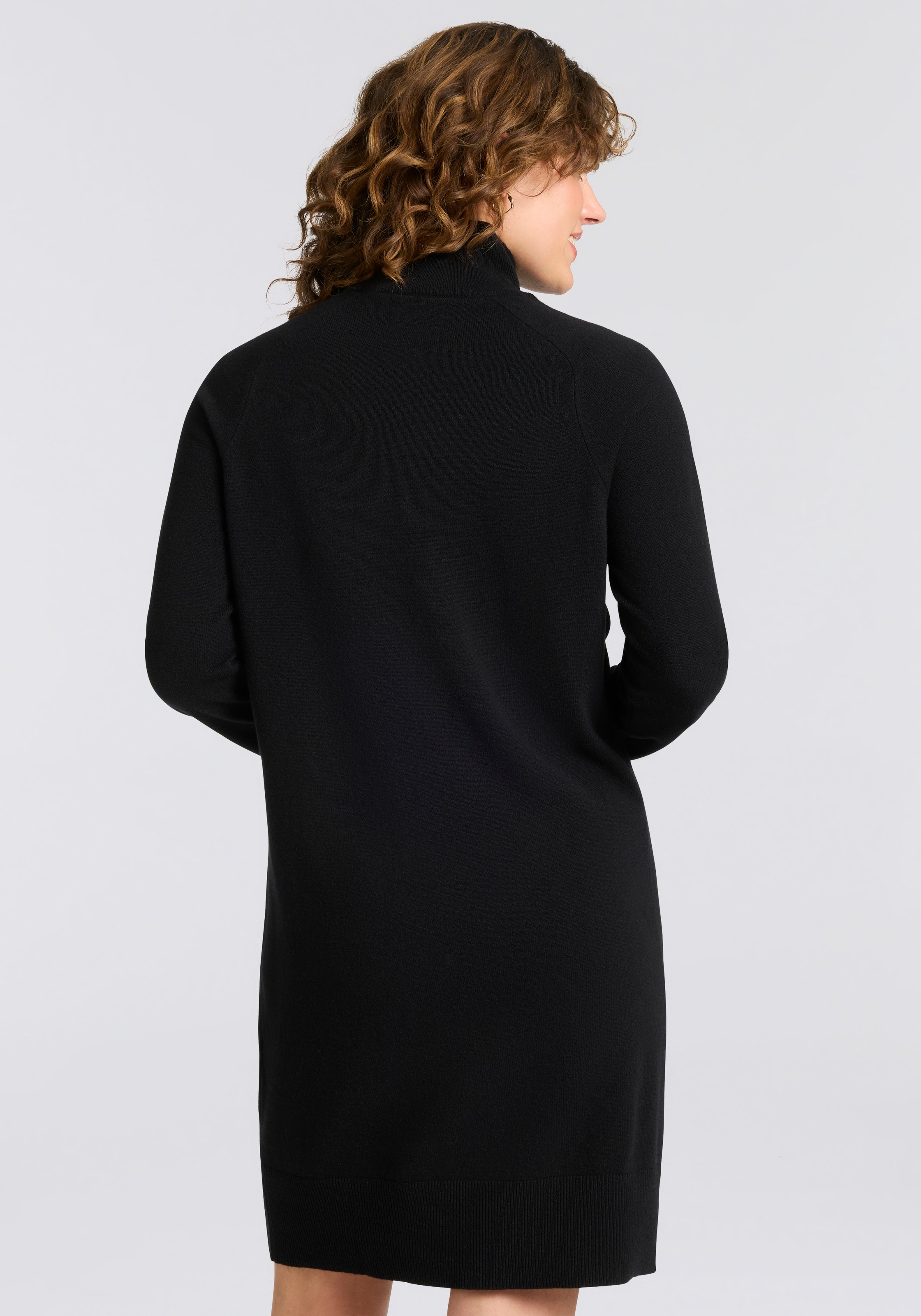 Gant Strickkleid »SUPERFINE LAMBSWOOL KNIT« Winterkleid, relaxed fit, Rollkragen, aus reiner Wolle