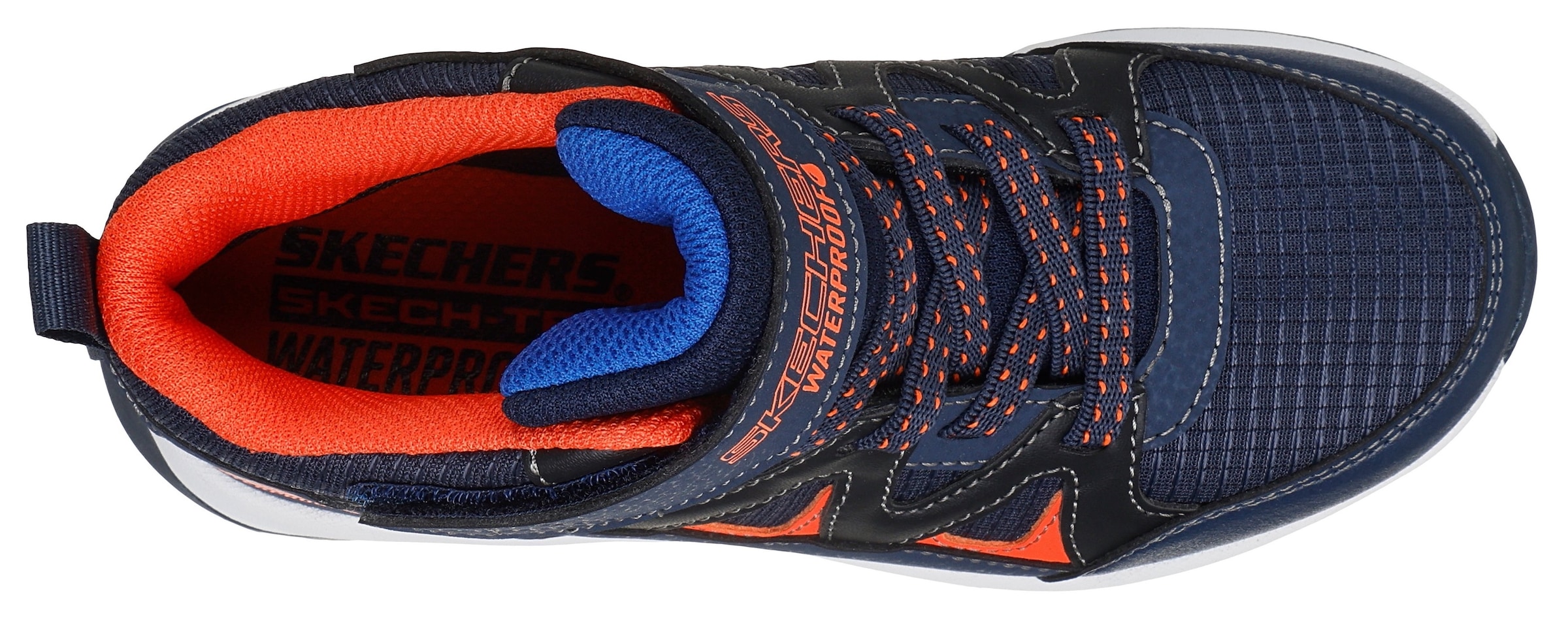 Skechers Klettstiefel »STORM BLAZER«  Freizeitschuh mit waterproof, Grössenschablone zum Download