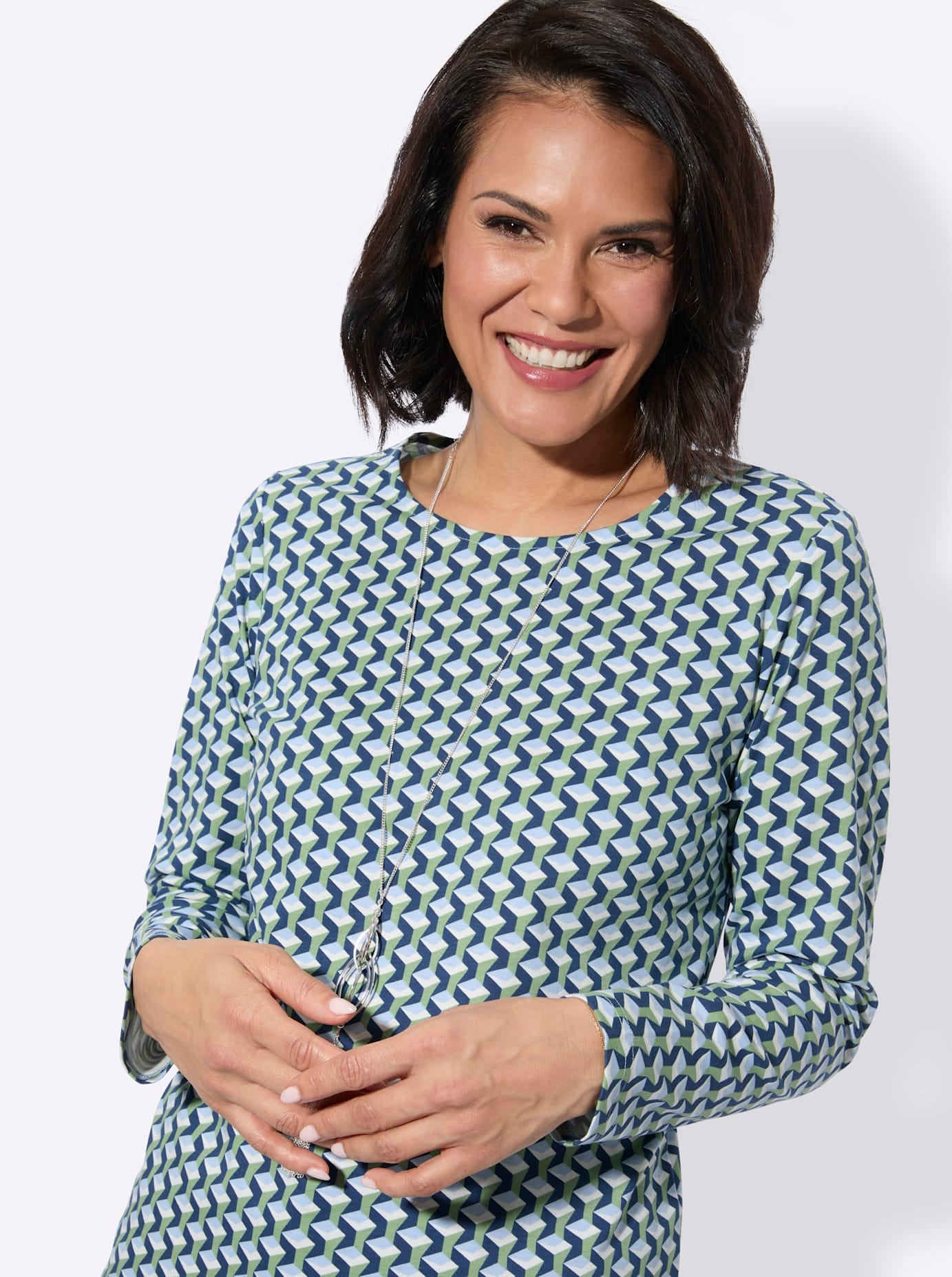 Casual Looks Print-Shirt »Druck-Shirt« 1