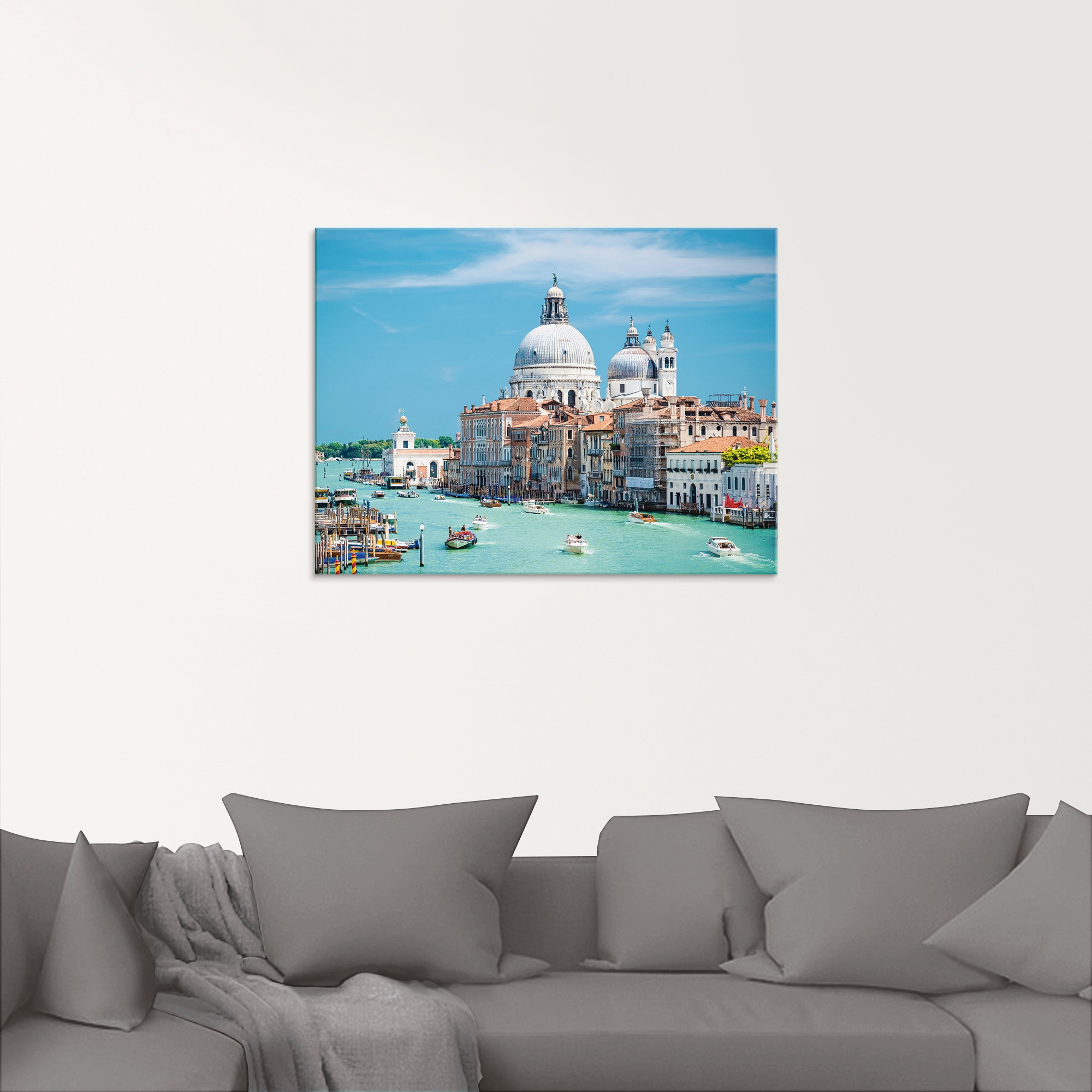 Artland Glasbild (1 Grössen »Venedig«, confortablement verschiedenen St.), acheter Italien, in