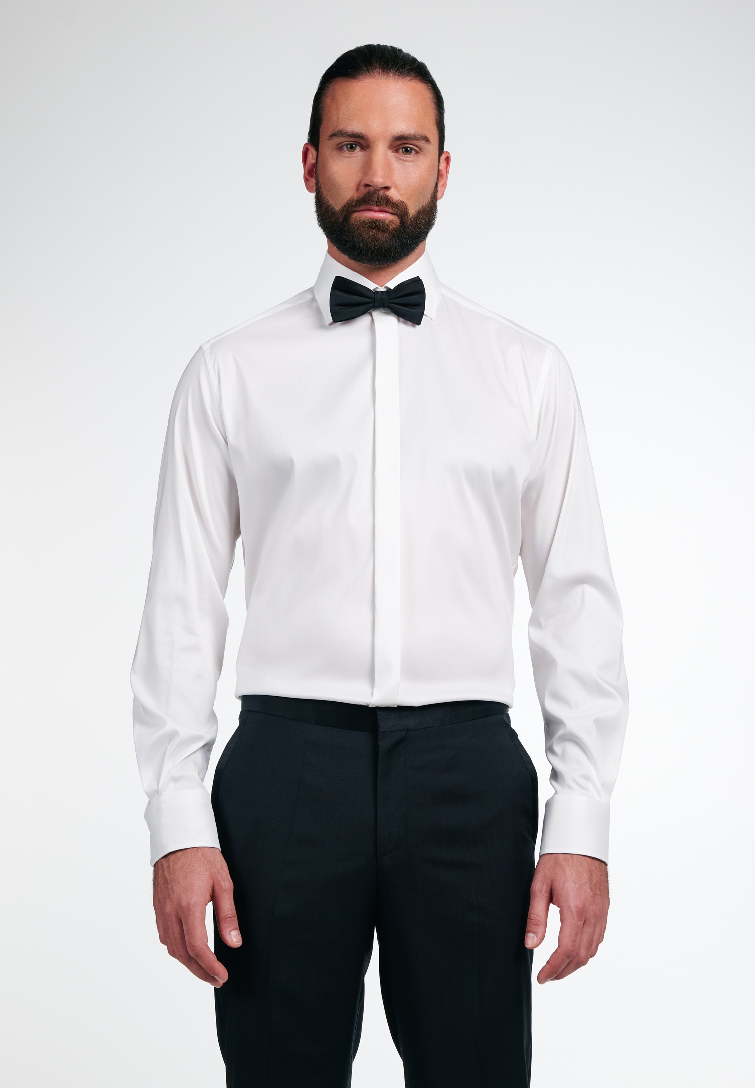 Eterna Langarmhemd »MODERN FIT« EASY IRON (bügelleicht)