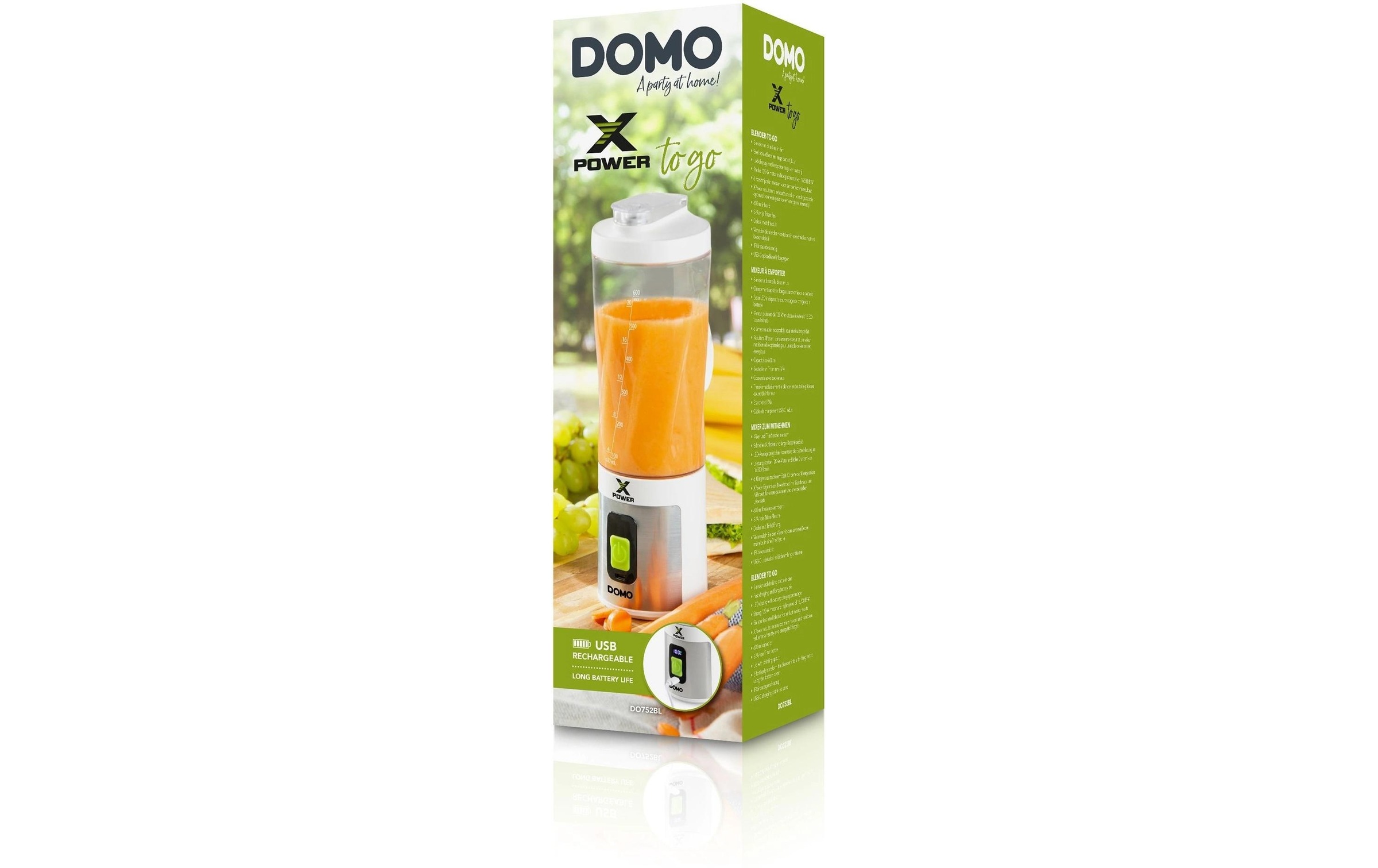 Domo Standmixer »DO752BL« 120 W
