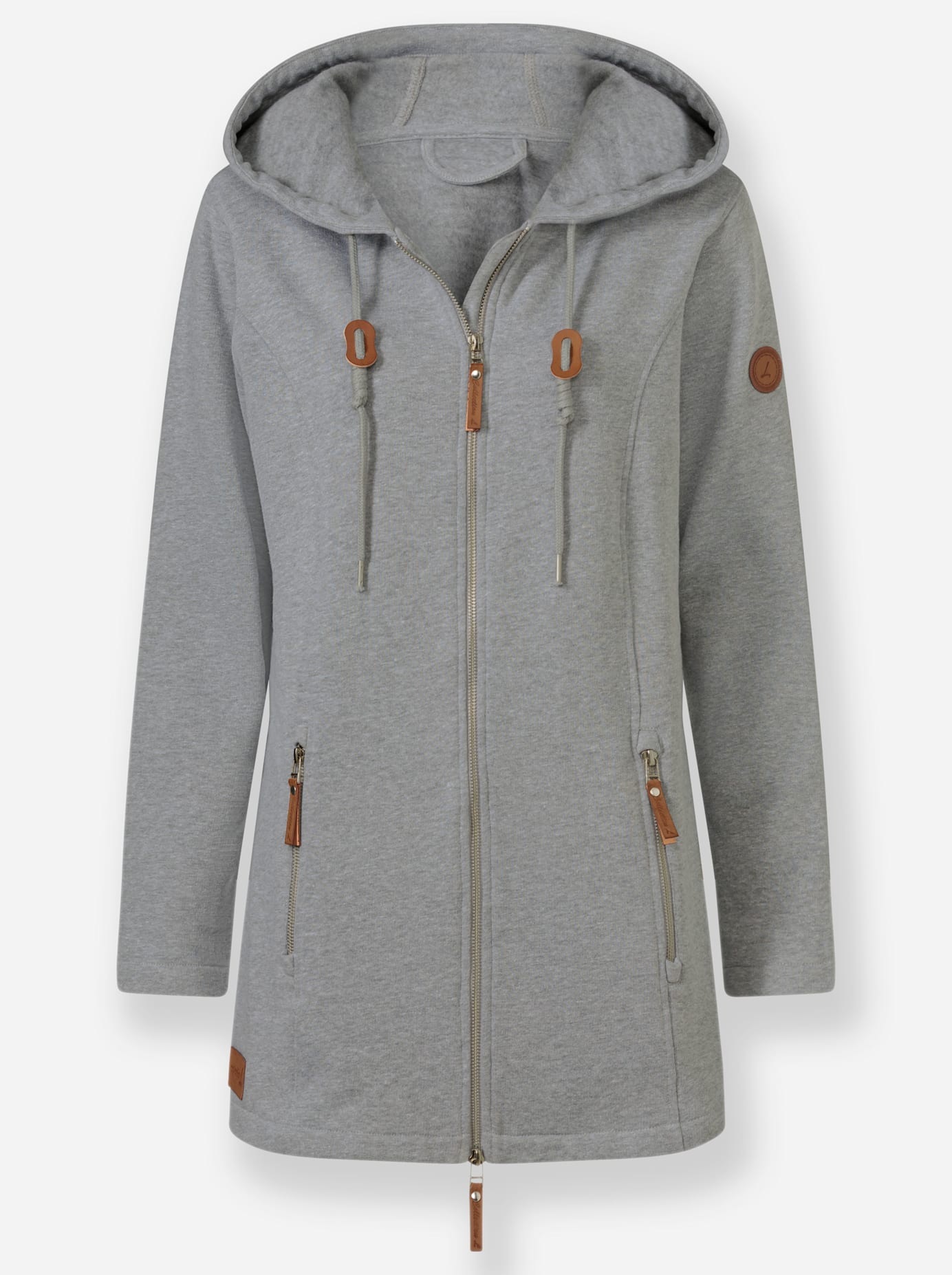 Casual Looks Shirtjacke »Sweatjacke«, (1 tlg.)
