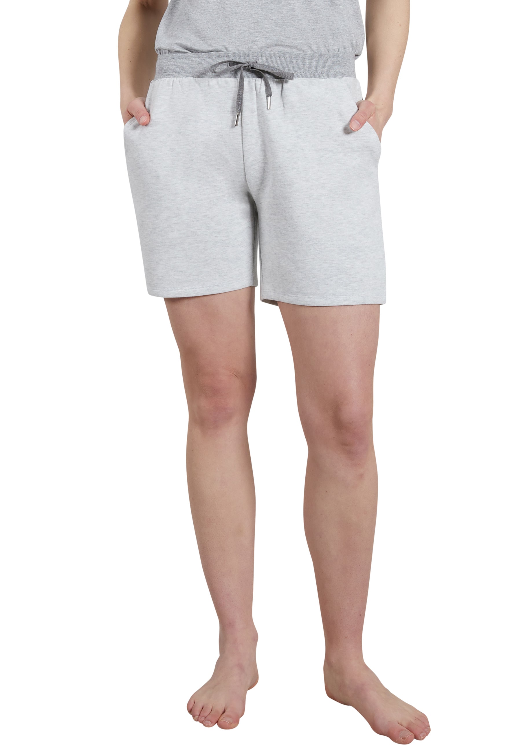 Image of TOM TAILOR Sweatshorts "Manila" Kordelzug, Seitentaschen, breiter Bund, Baumwollmix, atmungsaktiv