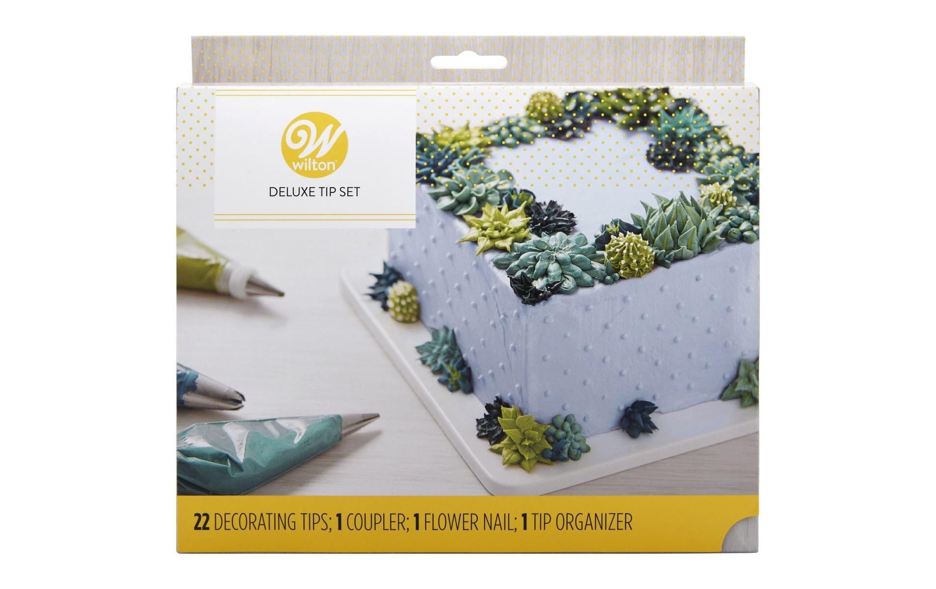  Spritzgebäckvorsatz »BackshopSchweiz Wilton Deluxe Tüllen Set 22 Stück«
