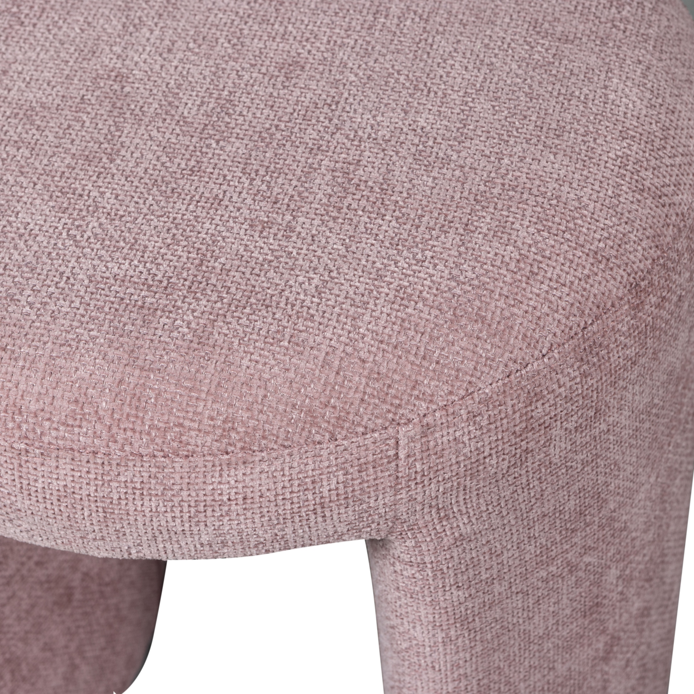 WOOOD Sitzhocker »Charlie kompakte Form, vollständig gepolstertes B 45 x T 45 x H 47 cm« Sehr hohe Verschleissfestigkeit, Tragkraft 100 kg, mittlere Sitzhöhe