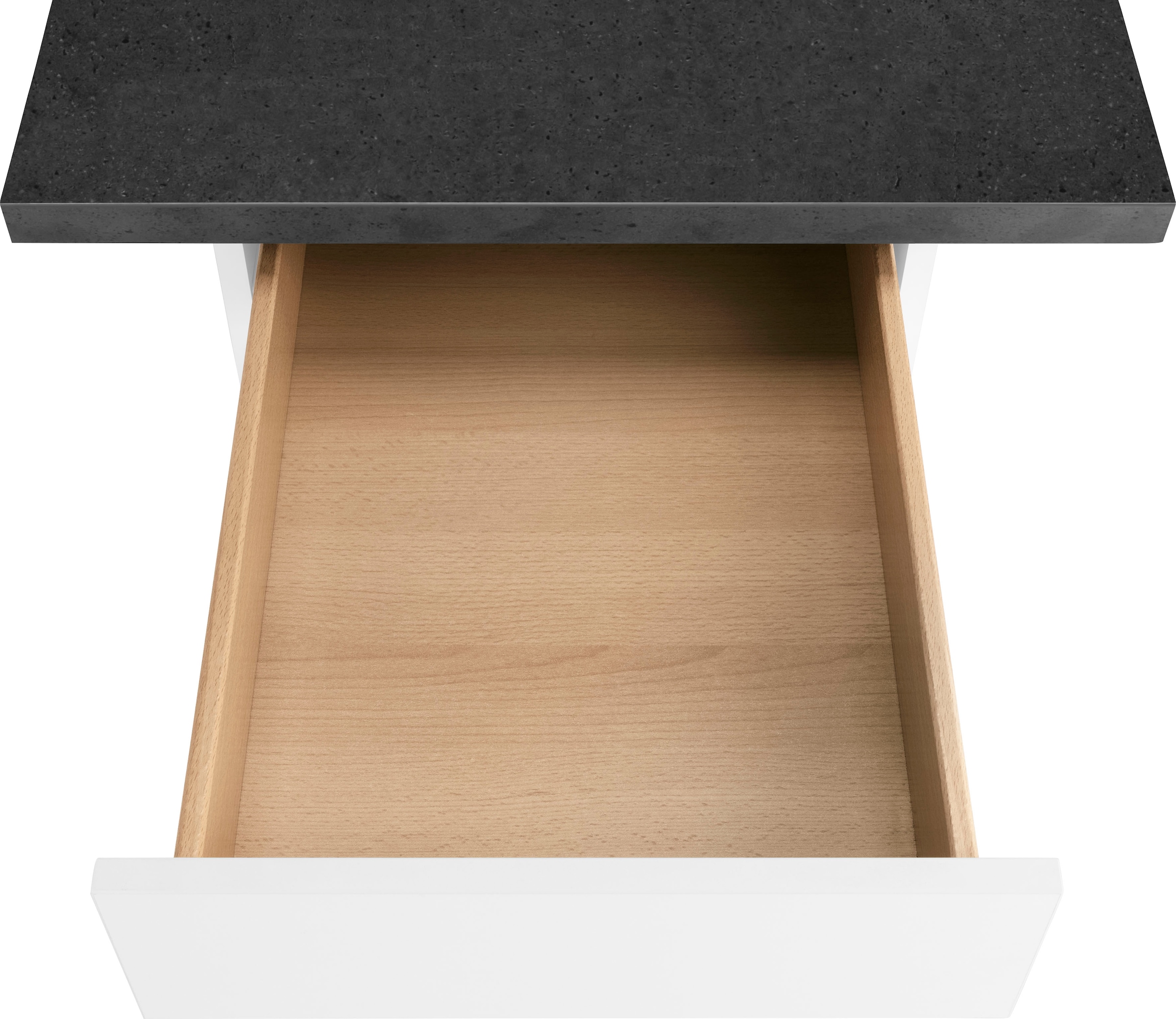 OPTIFIT Winkelküche »Roth«, Stellmasse 300x175 cm, wahlweise mit E-Geräten, mit Apothekerschrank