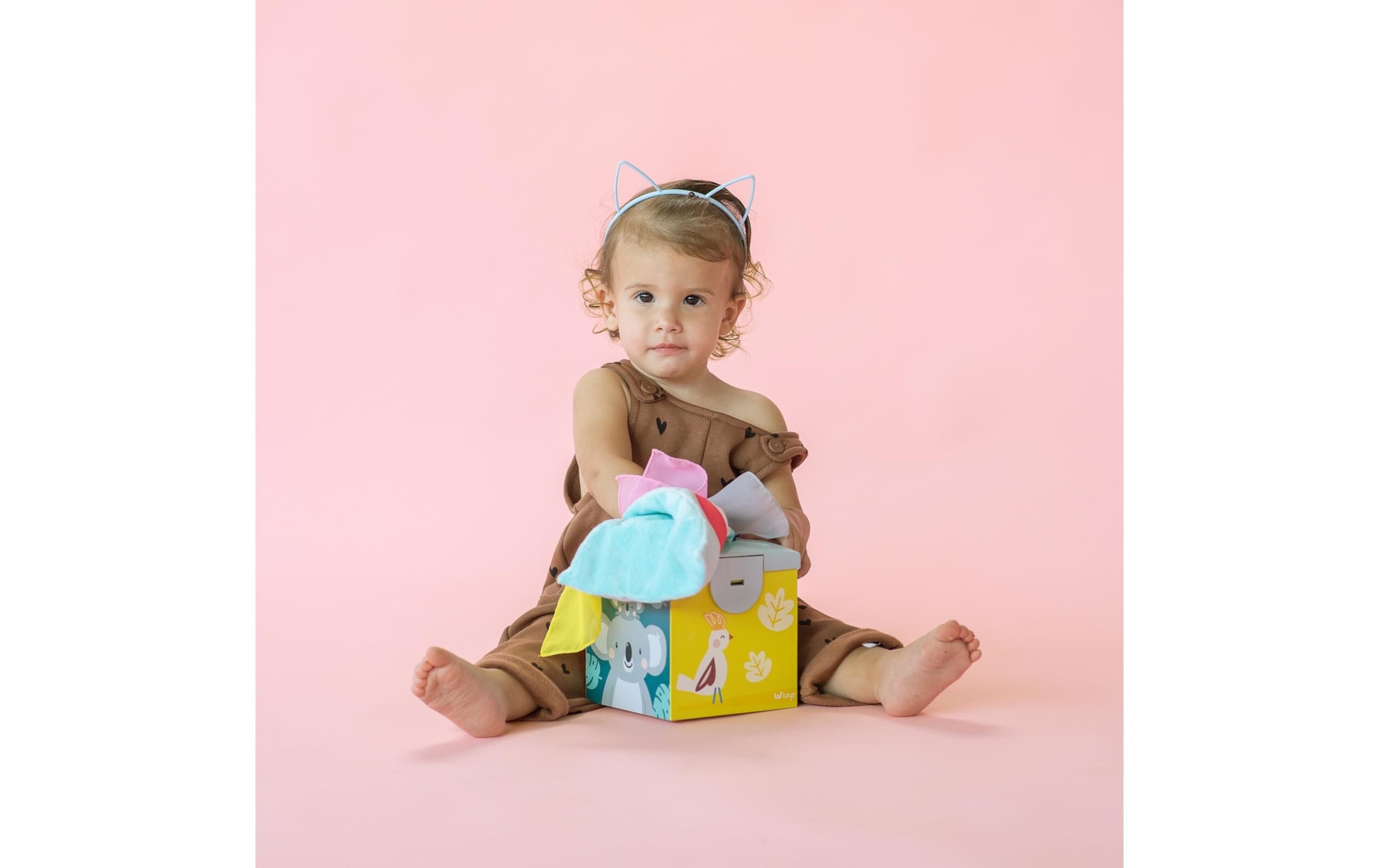 TAF TOYS Jouets éducatifs »mit Tüchern Kimmy der Koala 9M+«