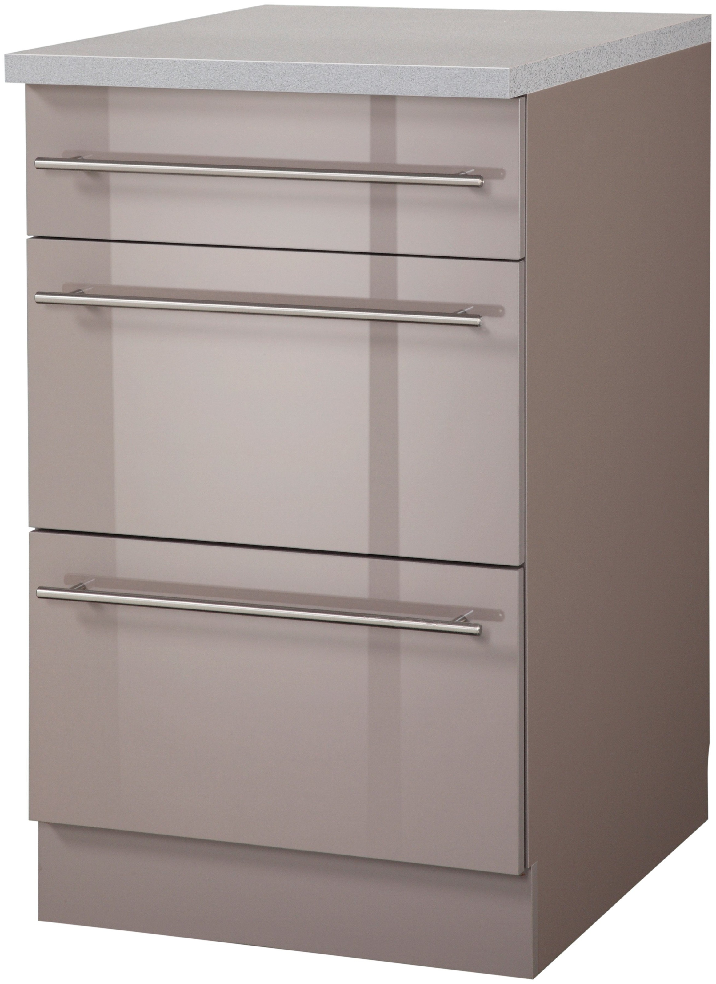 Image of wiho Küchen Unterschrank »Chicago«, 50 cm breit mit 2 Auszügen bei Ackermann Versand Schweiz