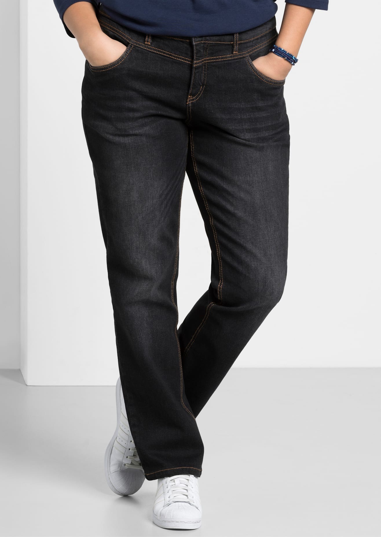Sheego Stretch-Jeans, (1 tlg.)