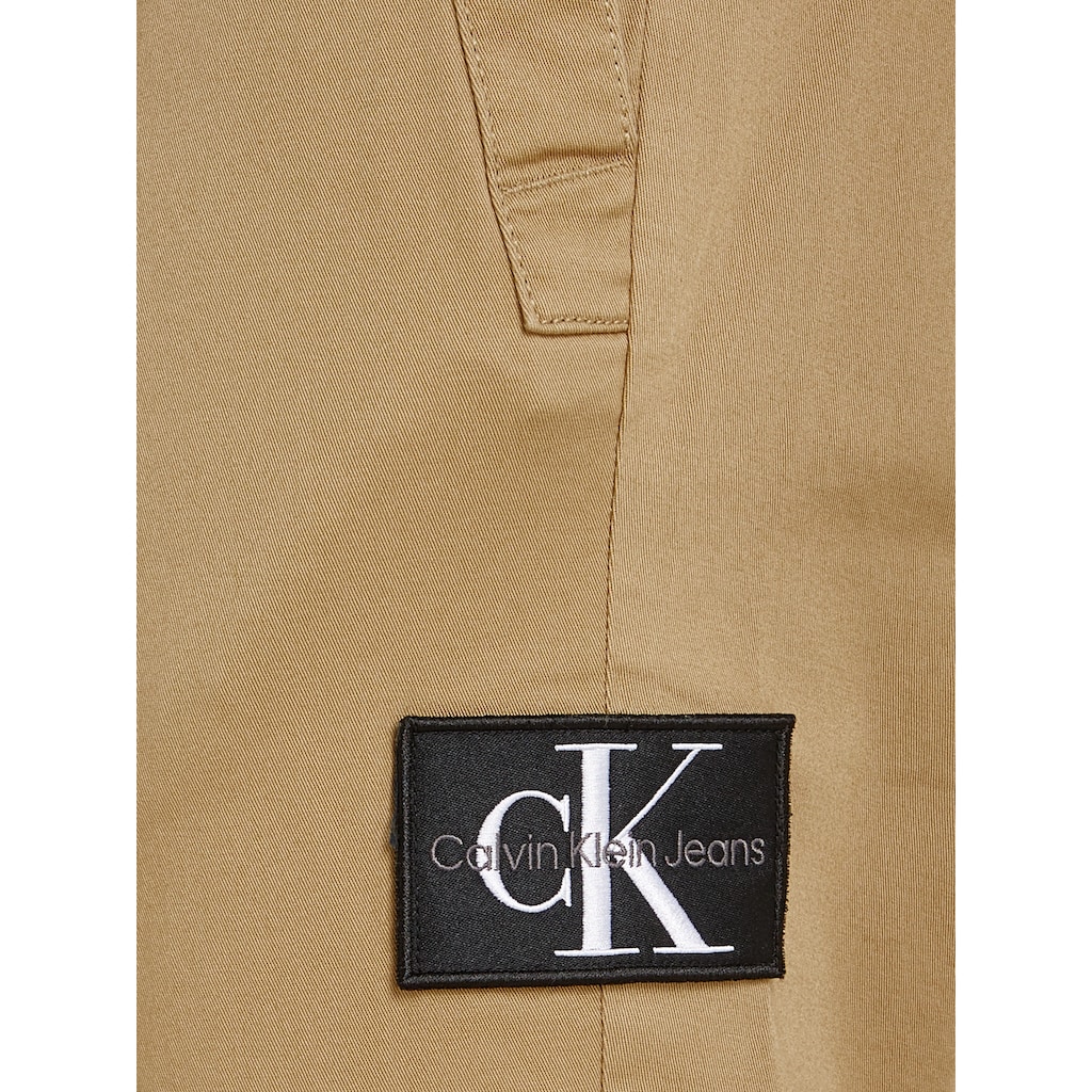 Calvin Klein Jeans Jogginghose »SKINNY MONOLOGO BADGE CHINO«