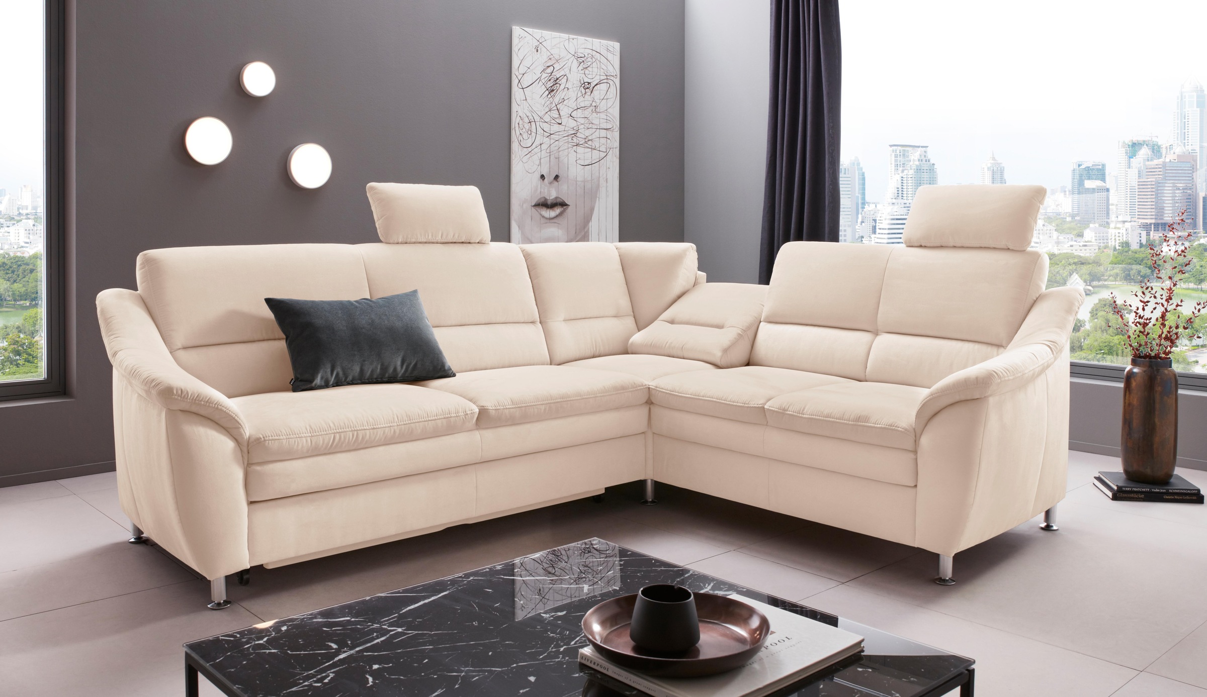 Image of GOODproduct Sofa-Kopfstütze "Cardoso" 2 Stk. tlg. passend zur Serie "Cardoso"