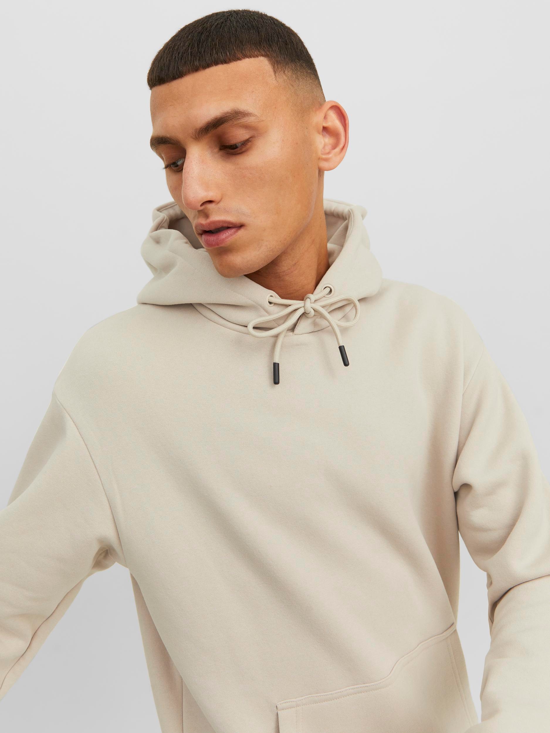 Jack & Jones Kapuzensweatshirt »JJEBRADLEY SWEAT HOOD NOOS«, mit Känguru Tasche
