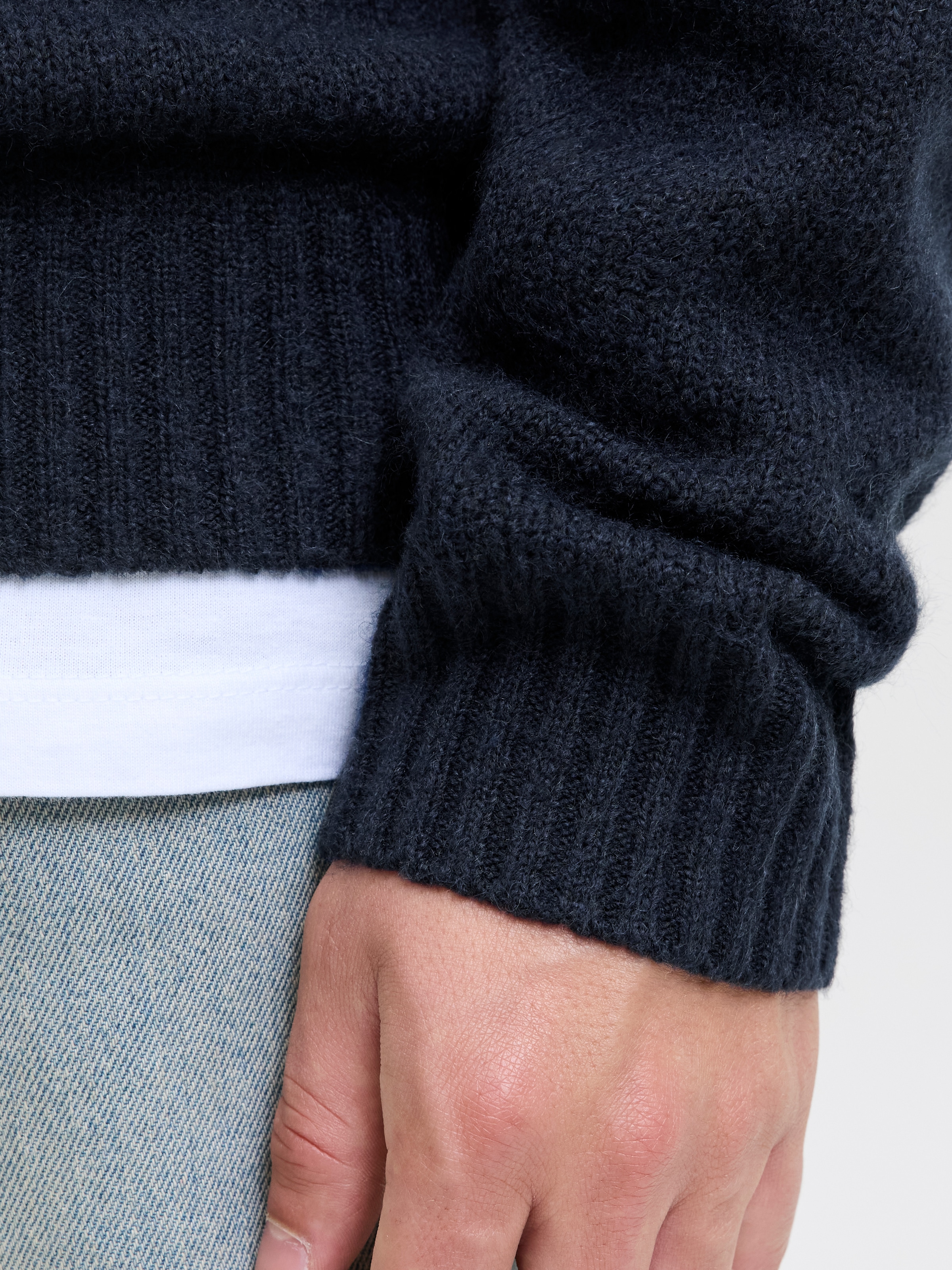 Jack & Jones Strickpullover »JJESOHO OLLIE KNIT CREW NECK SN«